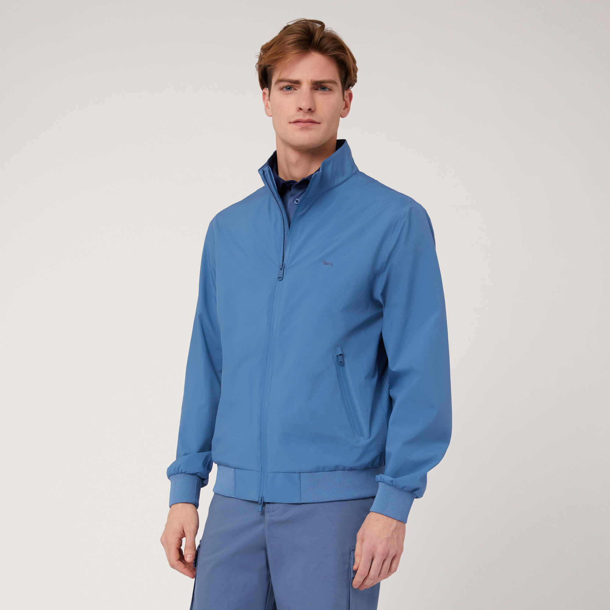 Giubbotto In Softshell, Blu, large image number 0