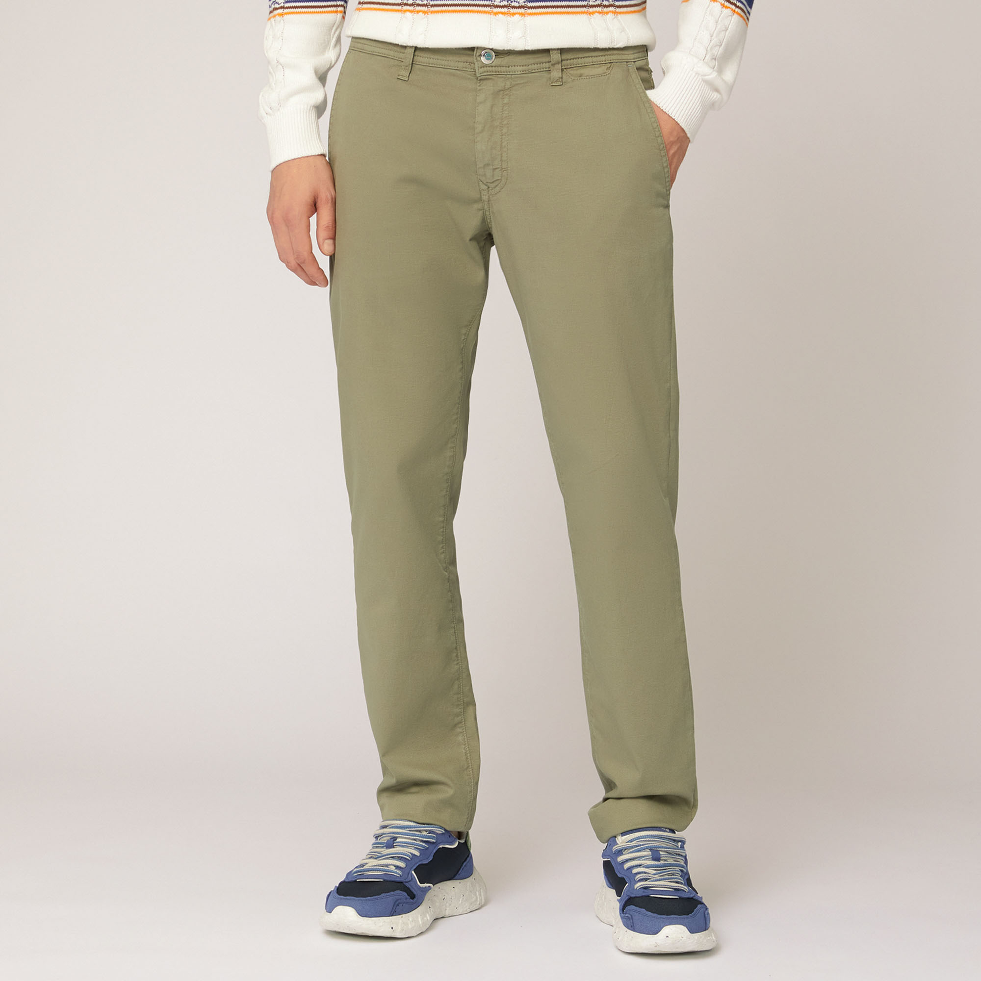 Pantaloni Colorfive, Verde, large image number 0