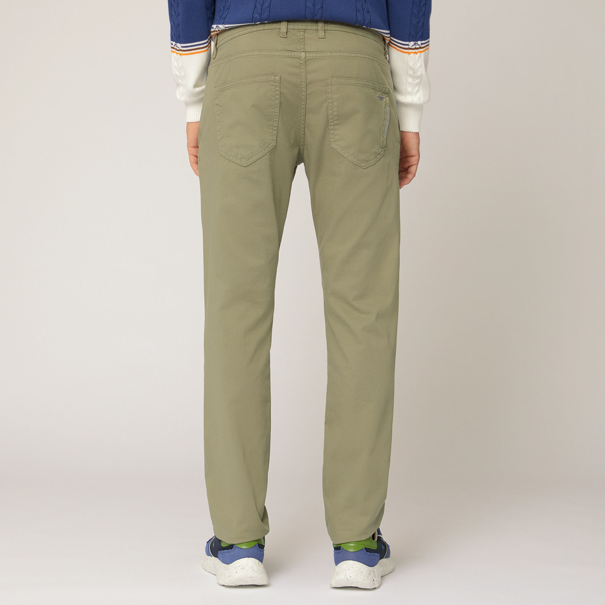 Pantaloni Colorfive, Verde, large image number 1