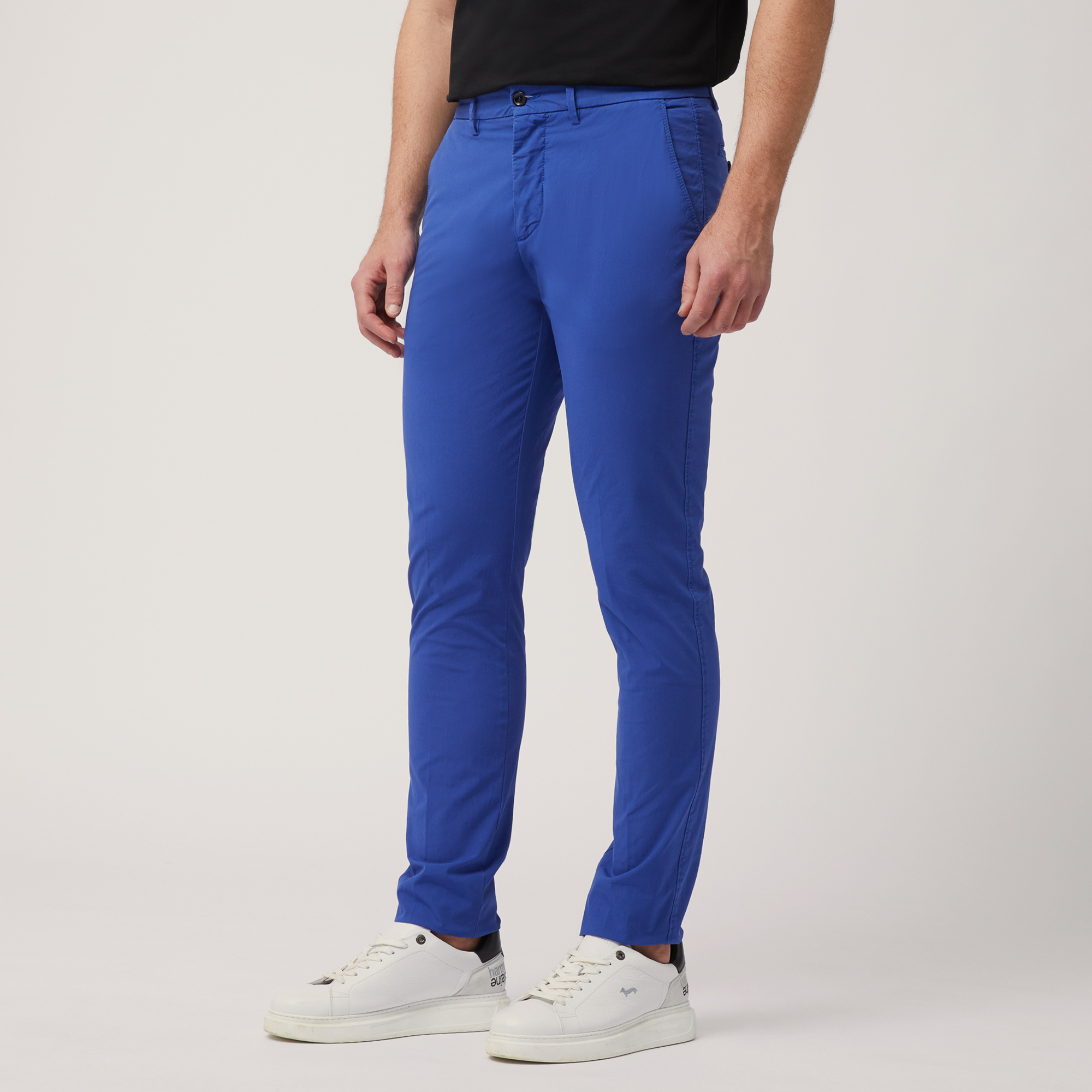 Pantaloni Chino Narrow Fit, Ortensia, large image number 0
