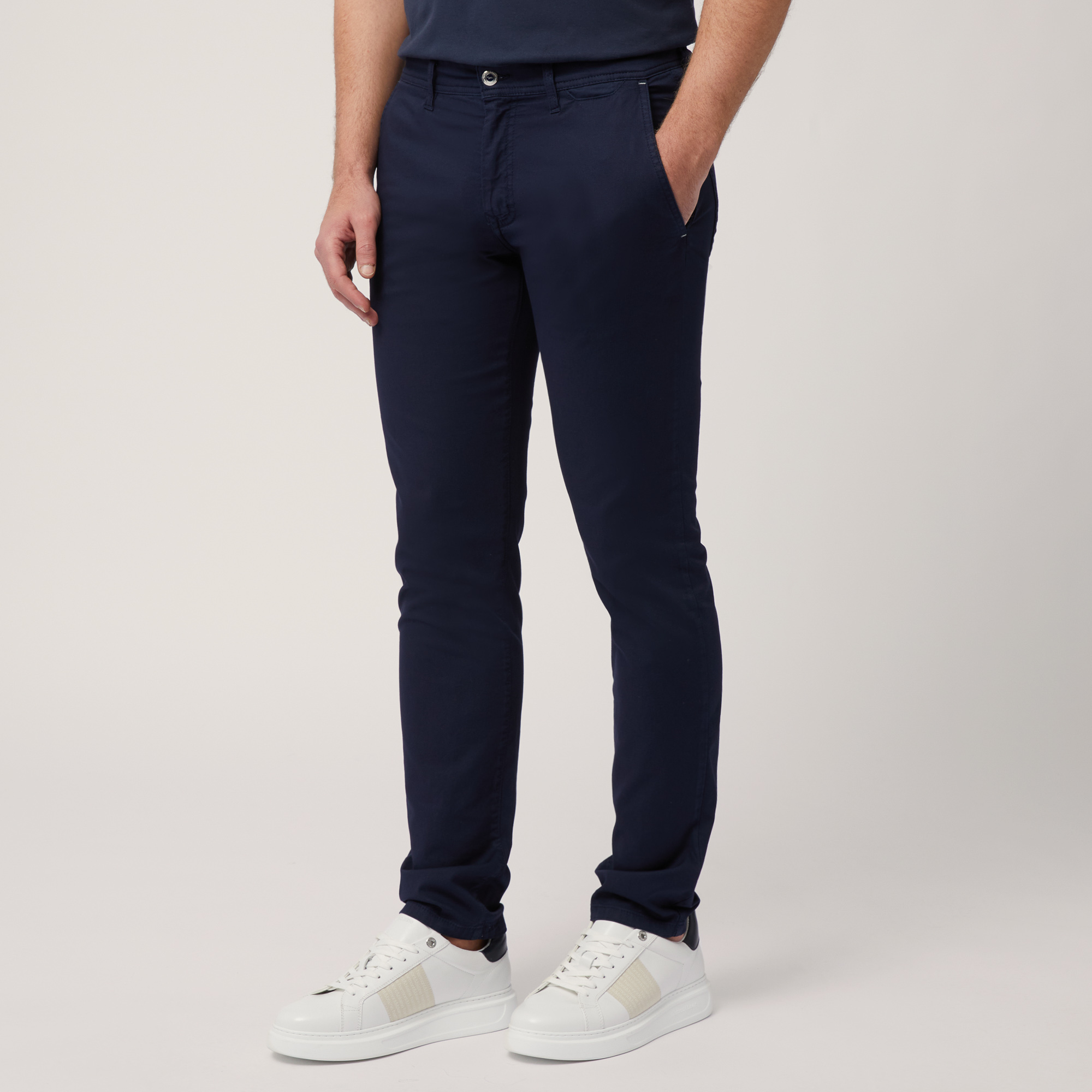 Pantaloni Colorfive, Blu Navy, large image number 0