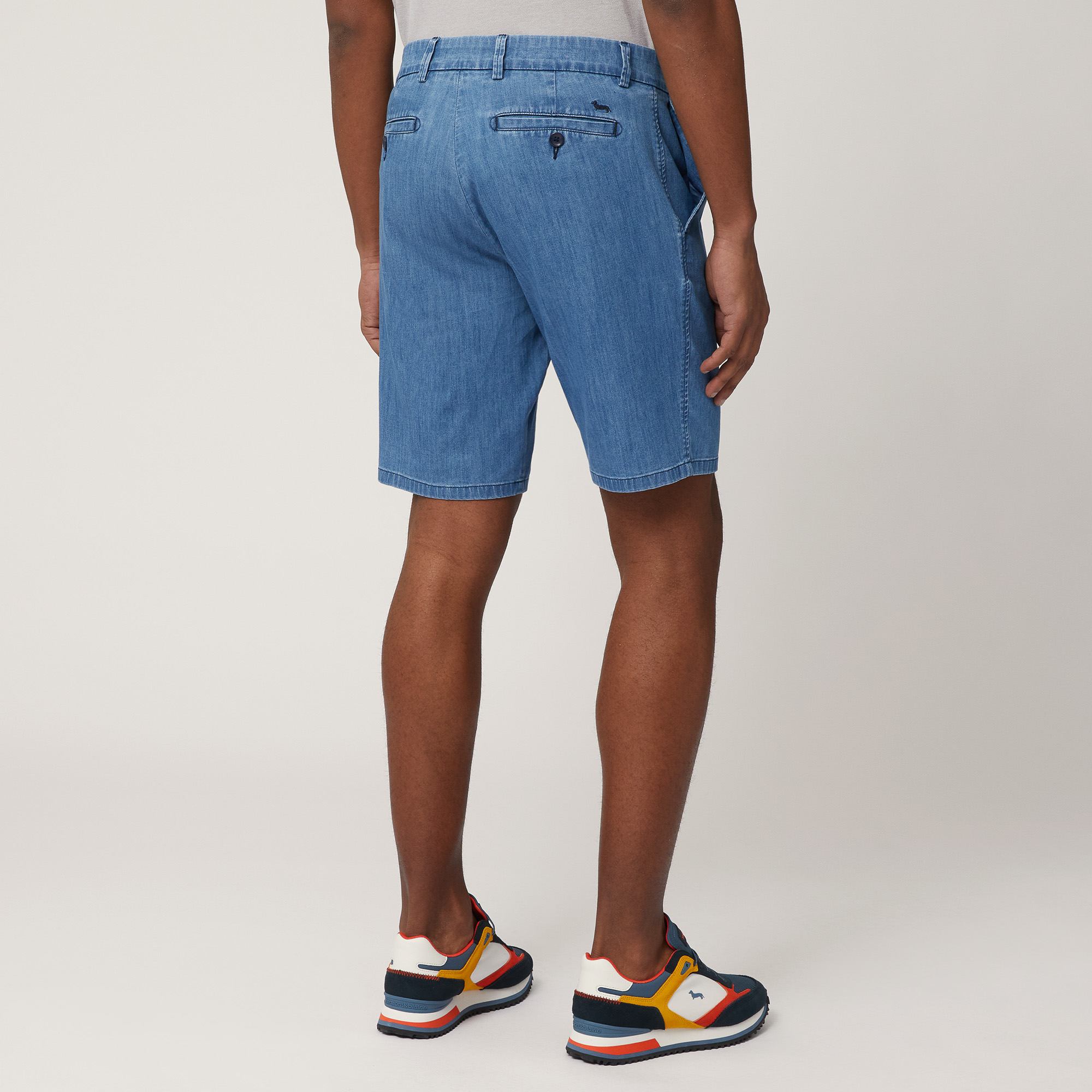 Bermudas de denim corte regular