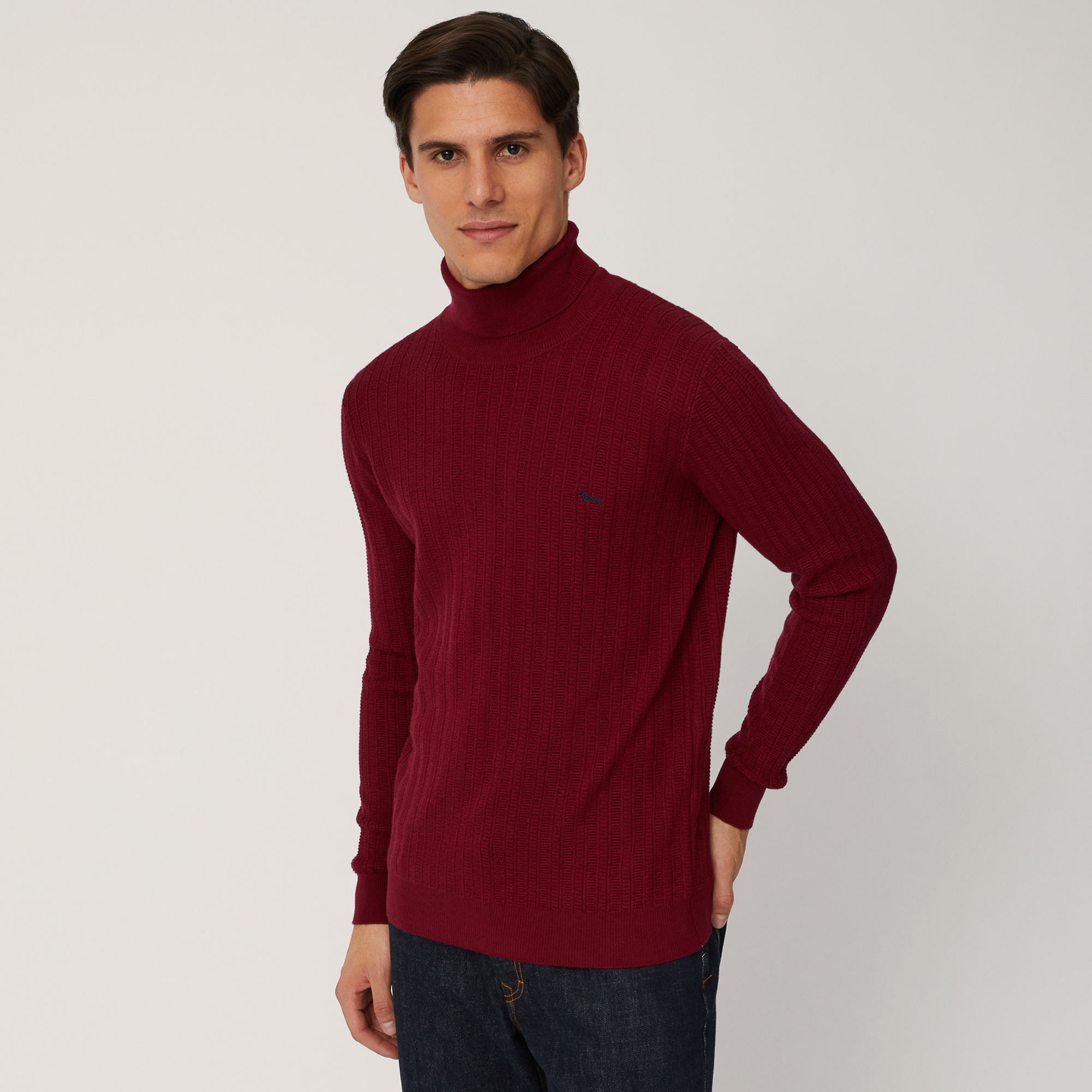 Turtleneck with 3D Workmanship