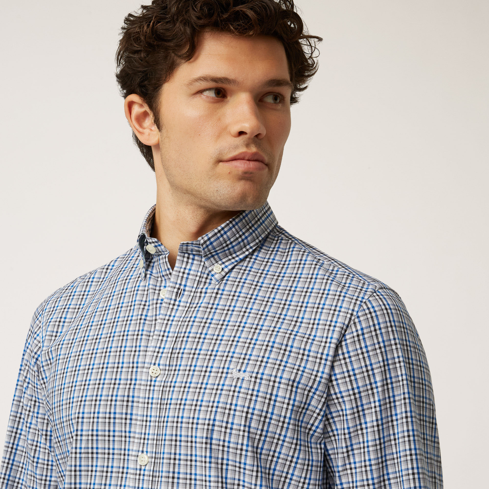 blue check shirt - OFF-68% >Free Delivery