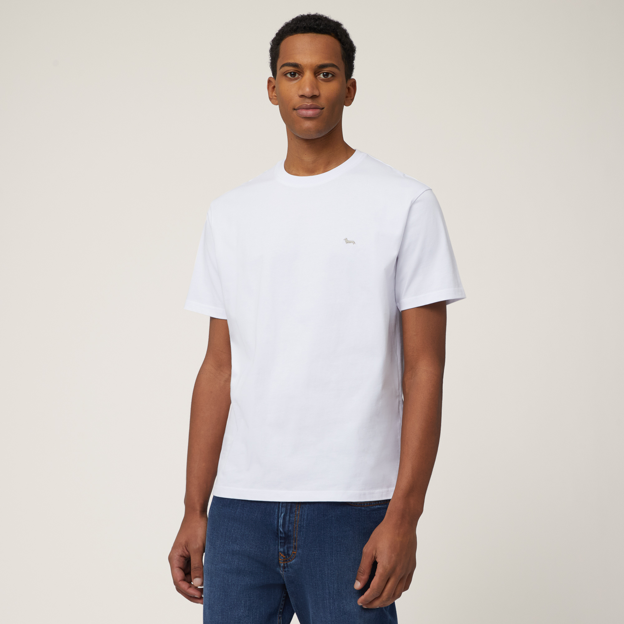 T-Shirt Relaxed Fit In Cotone