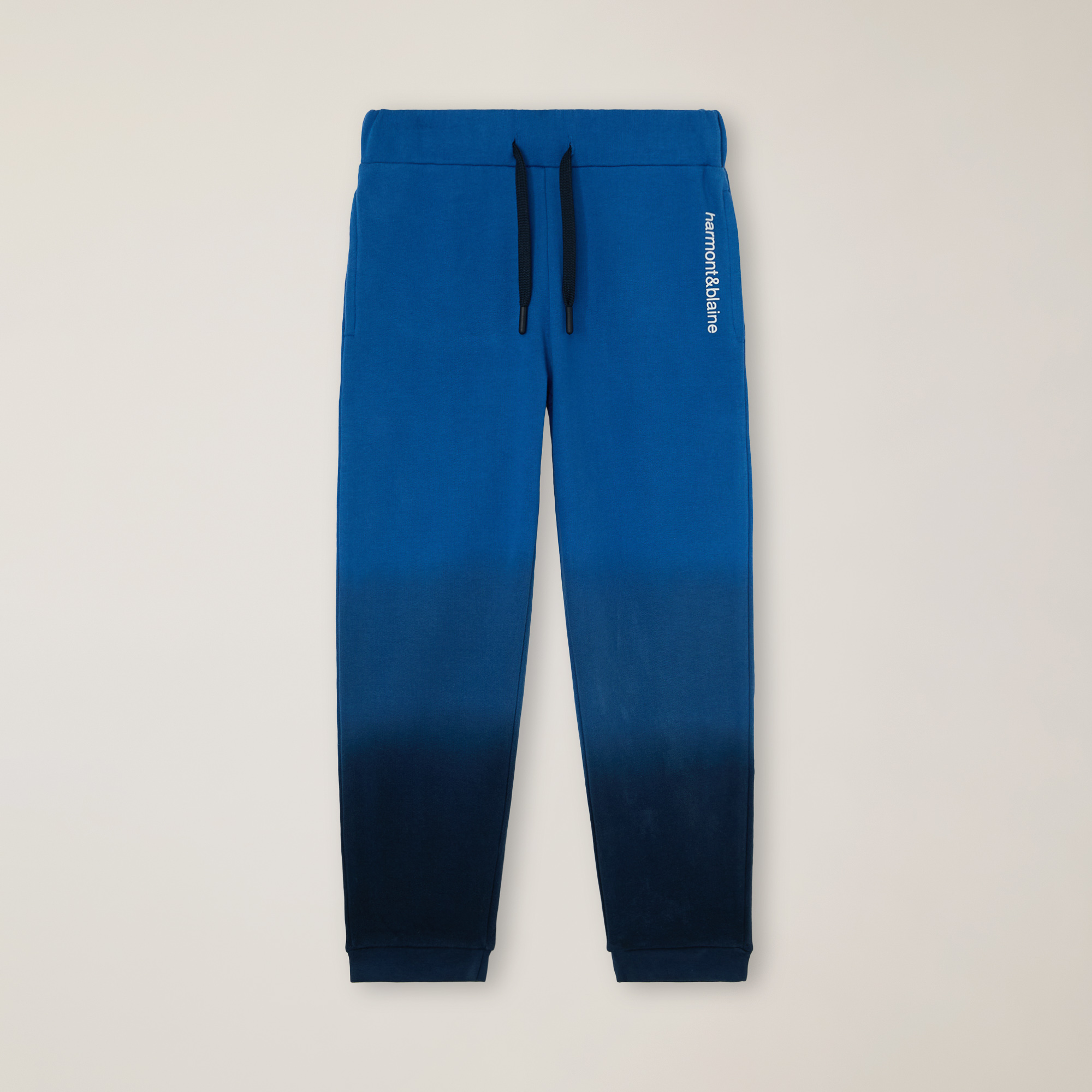 Navy Blue Organic Cotton French Terry Pants