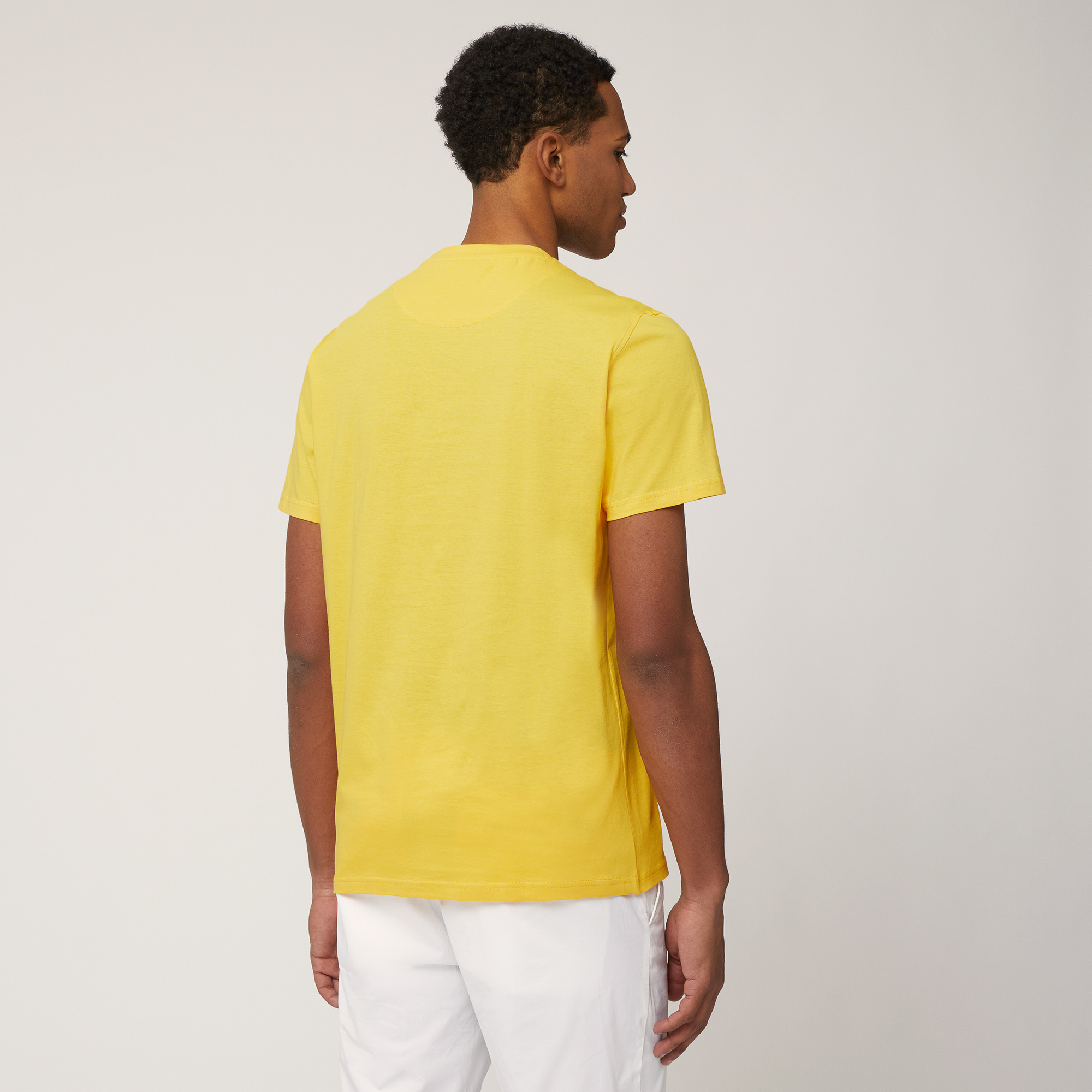 Sorbet T-Shirt with Dachshund, Canary Yellow, large image number 1