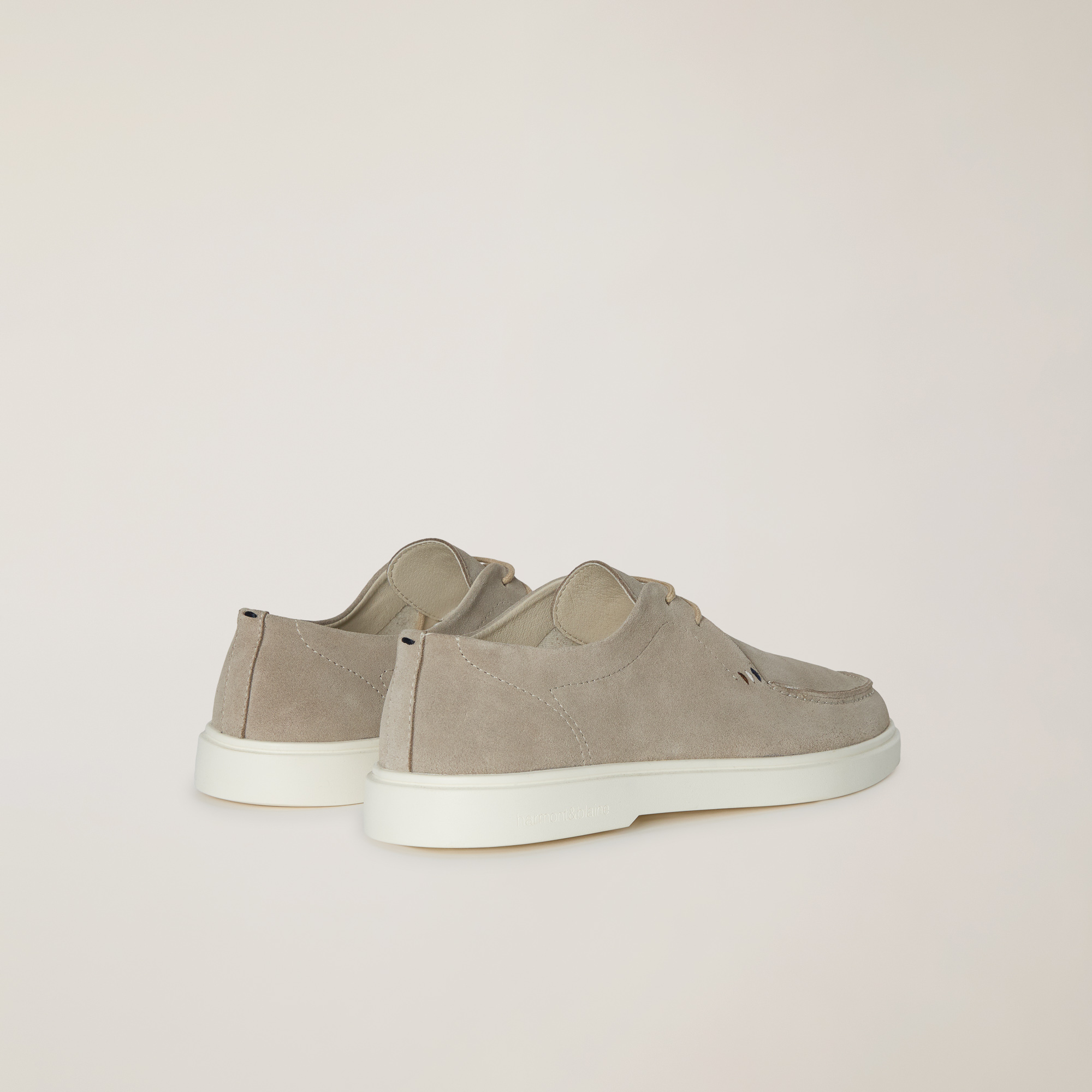 Zapato de ante con cordones, Beige, large image number 2