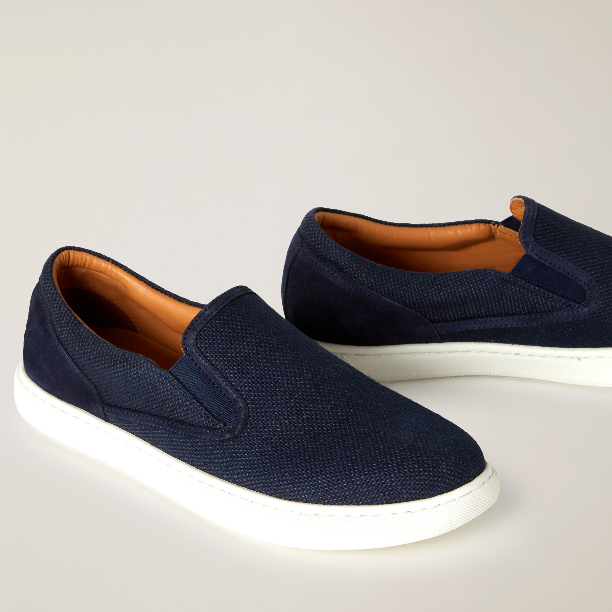 Sneakers Slip-On Misto Cotone, , large image number 3