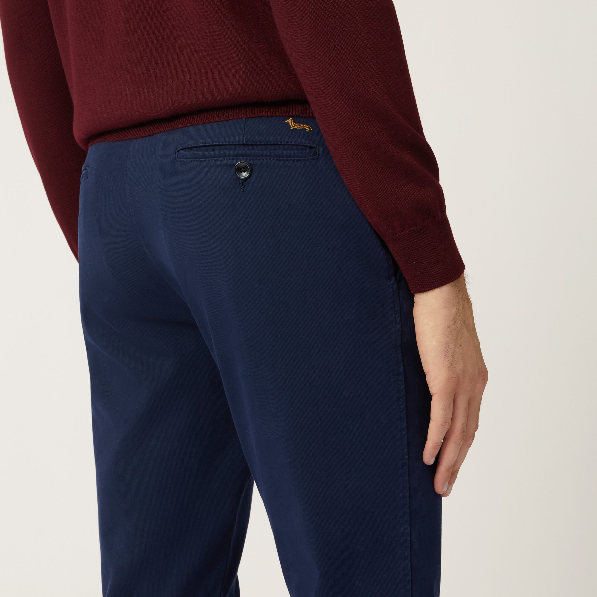 Pantalone Chino Narrow In Cotone Stretch