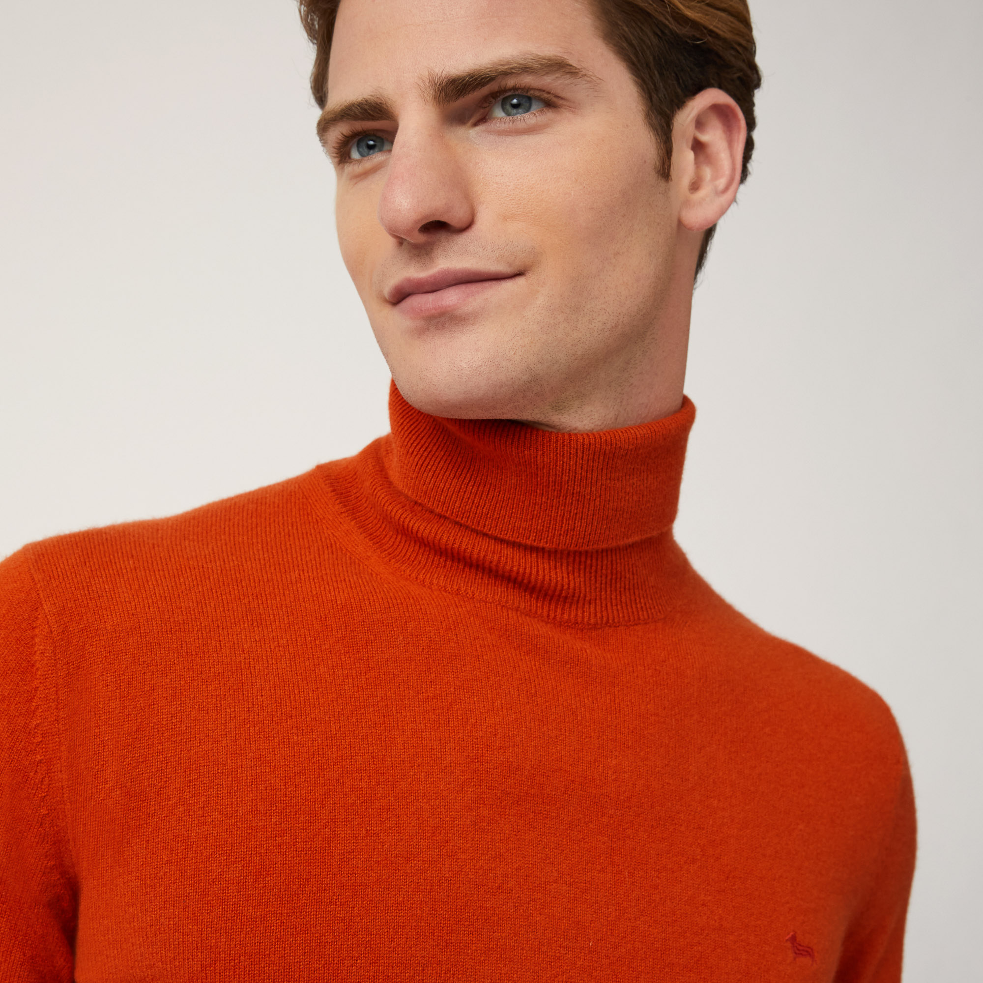 Dolcevita In Puro Cashmere, Arancio, large image number 2