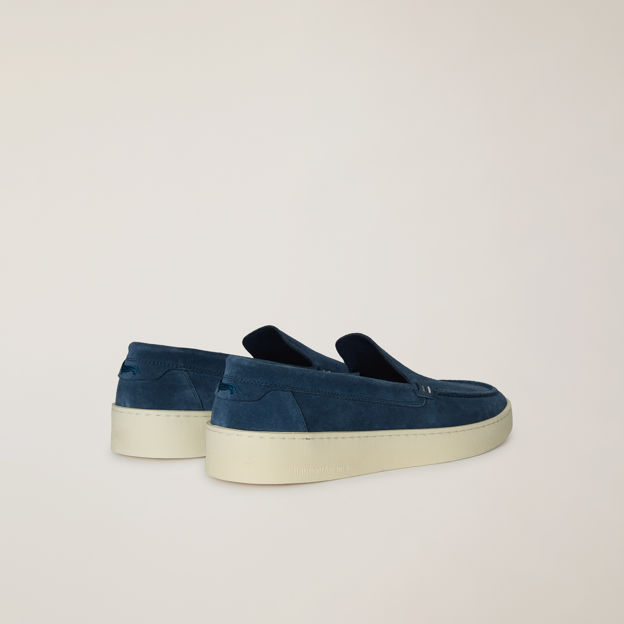 Sneaker mix di materiali, Blu, large image number 2