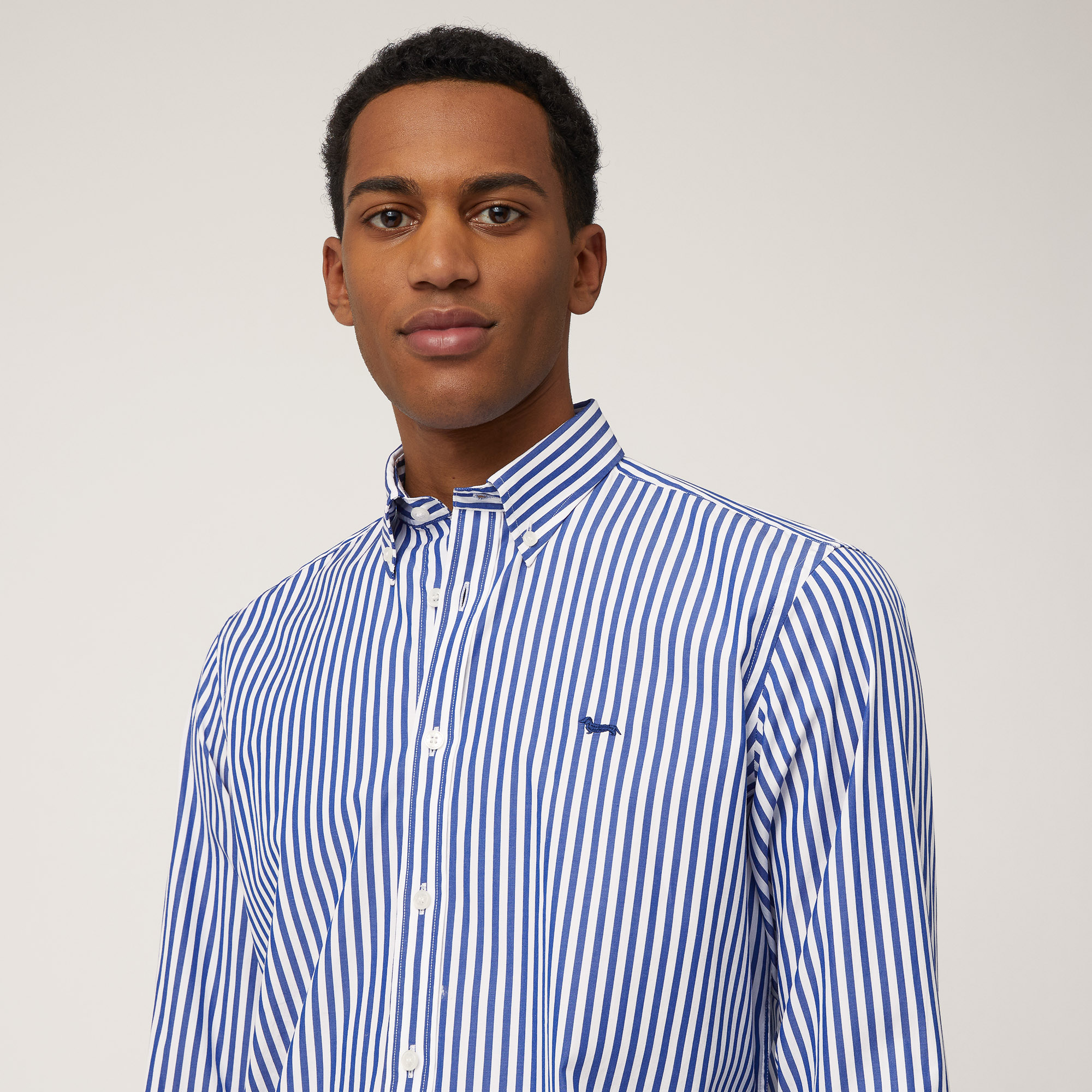 Sorbet Stripe Shirt, Light Blue, large image number 2