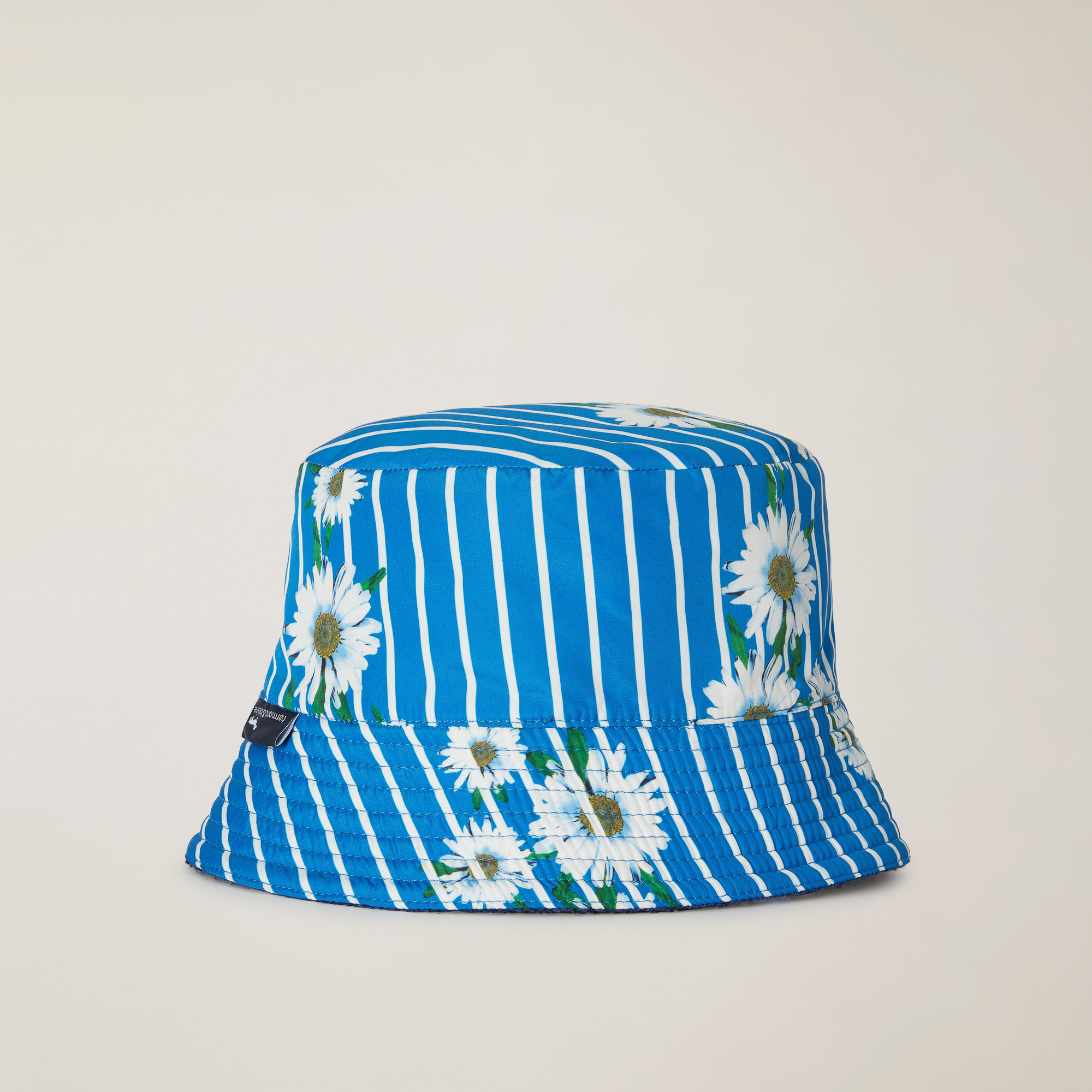 Terry and Mare Print Bucket Hat, Light Blue, large image number 2