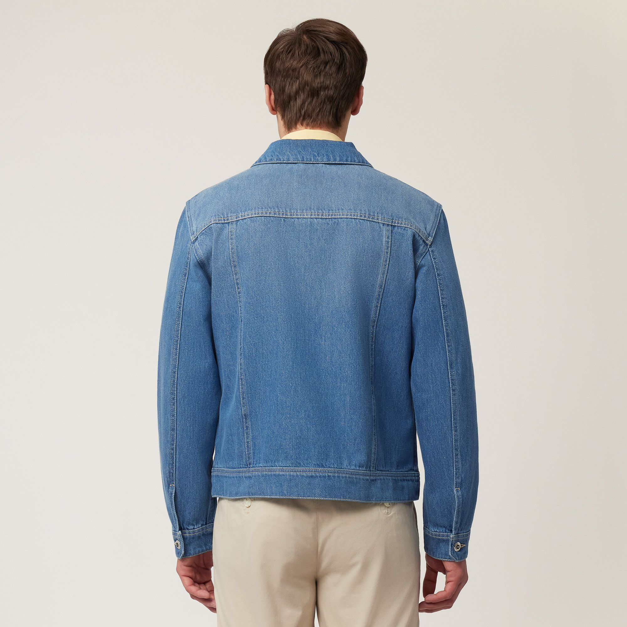 Cotton Denim Overshirt