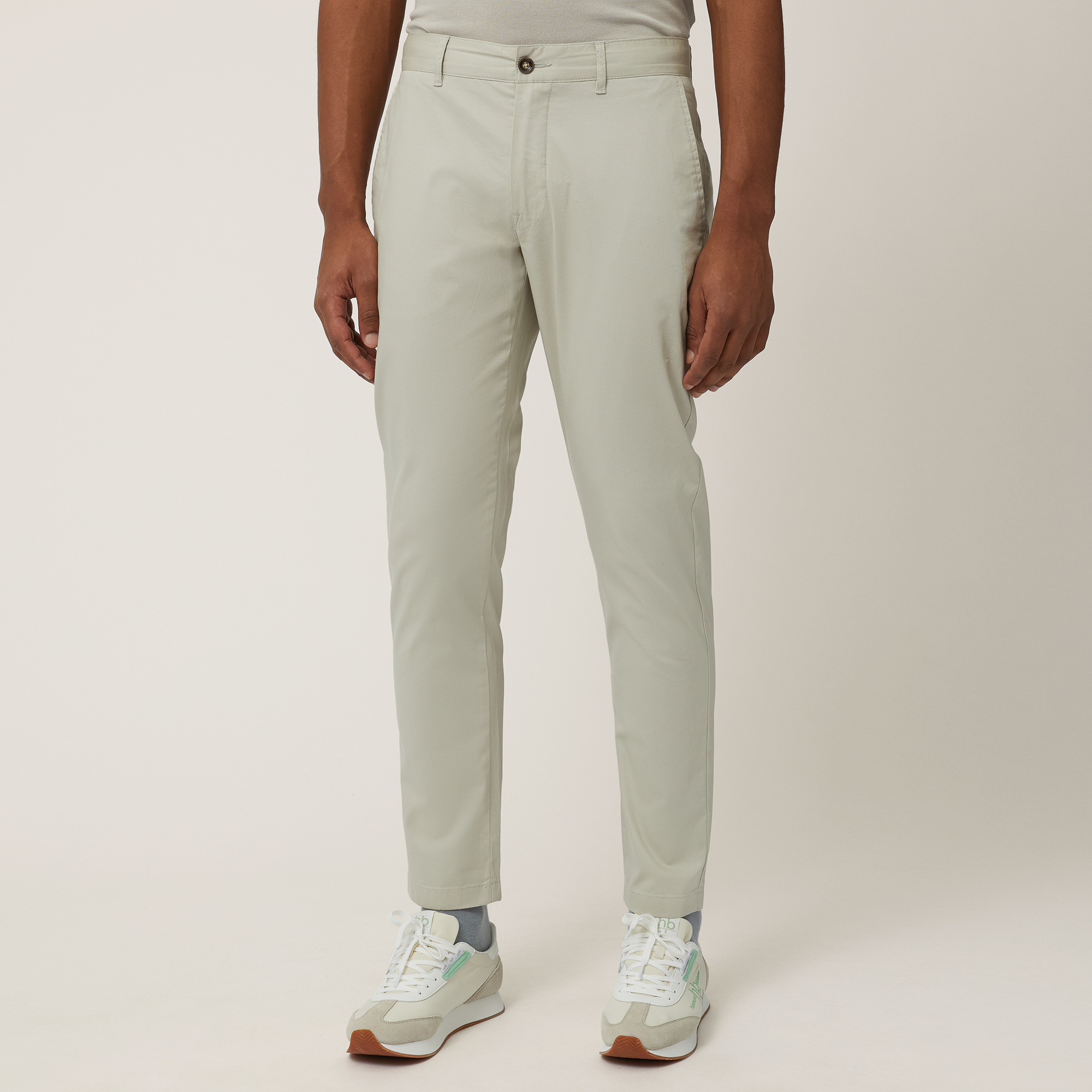 Cotton Chino Pants, Sand, large image number 0