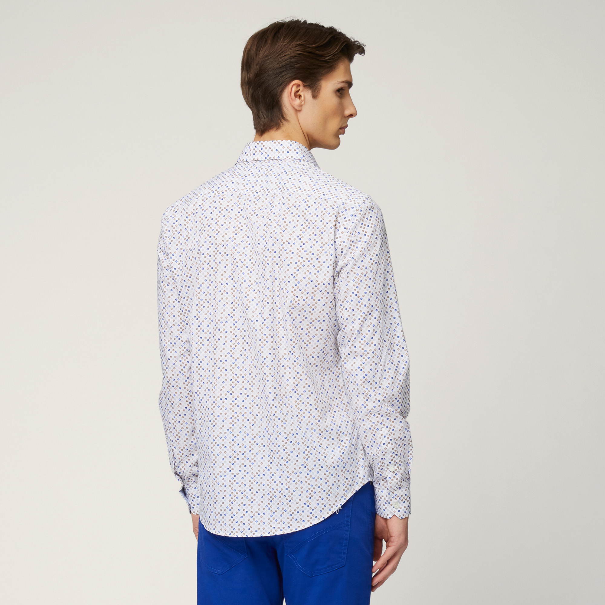 Micro-Patterned Narrow Shirt