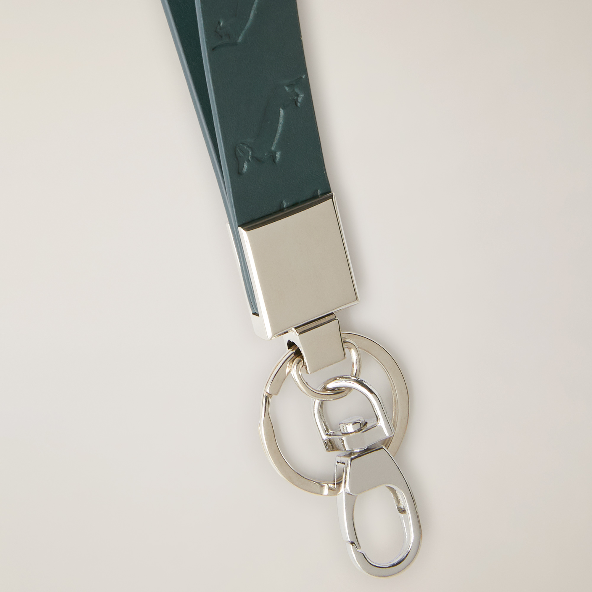 Keychain with Dachshunds, Green, large image number 1