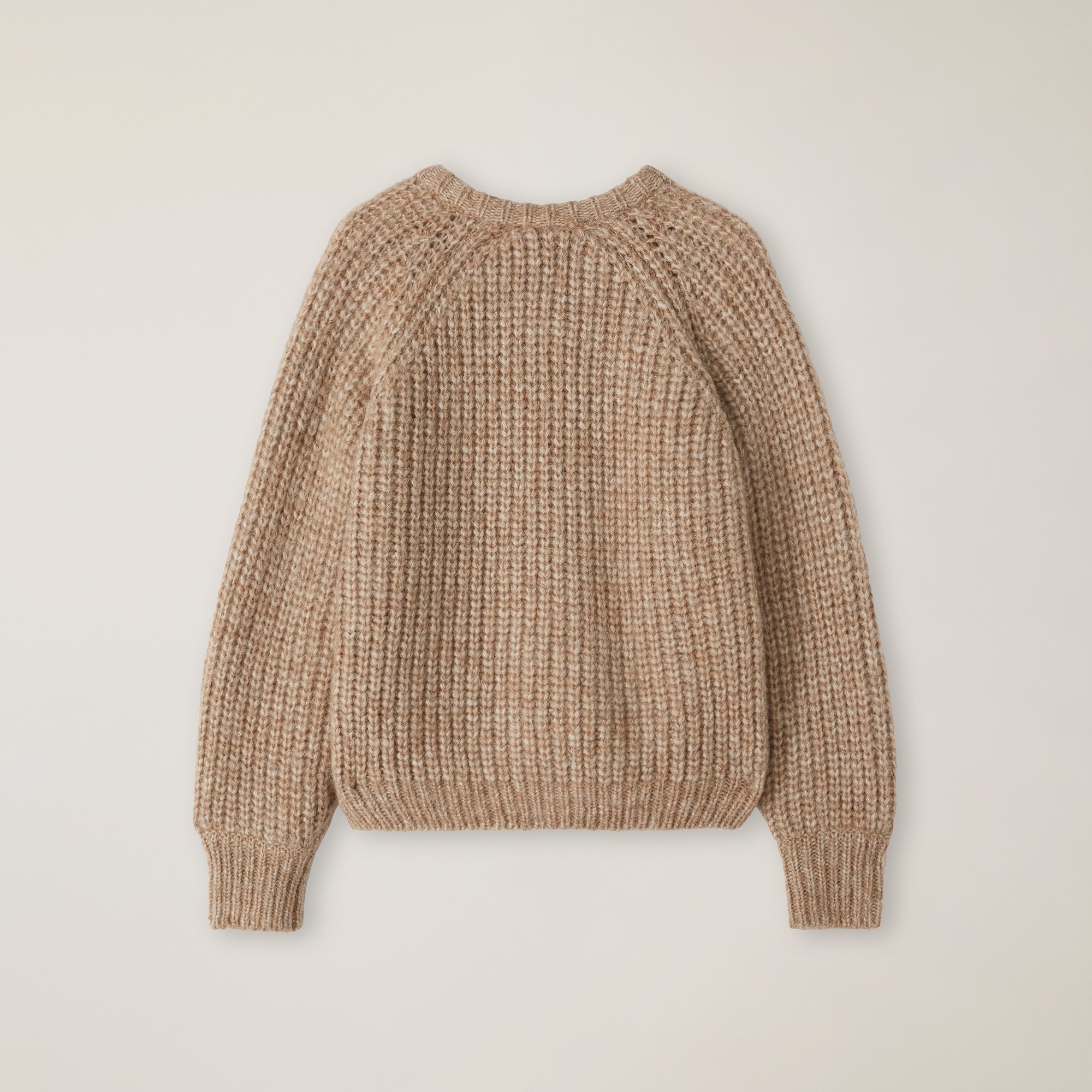 Cardigan In Mohair Con Ricamo Logo