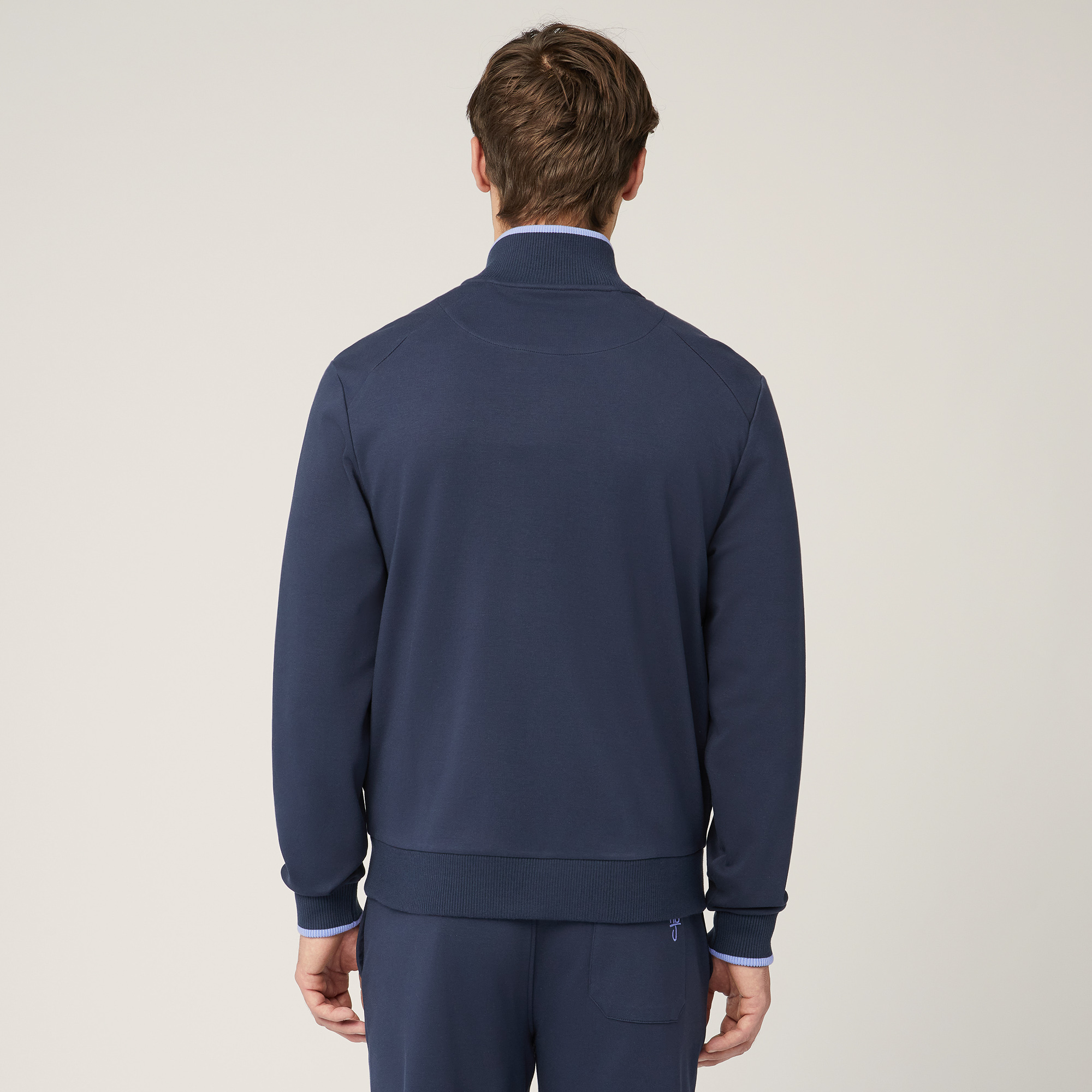 Full-Zip Sweatshirt with Logo