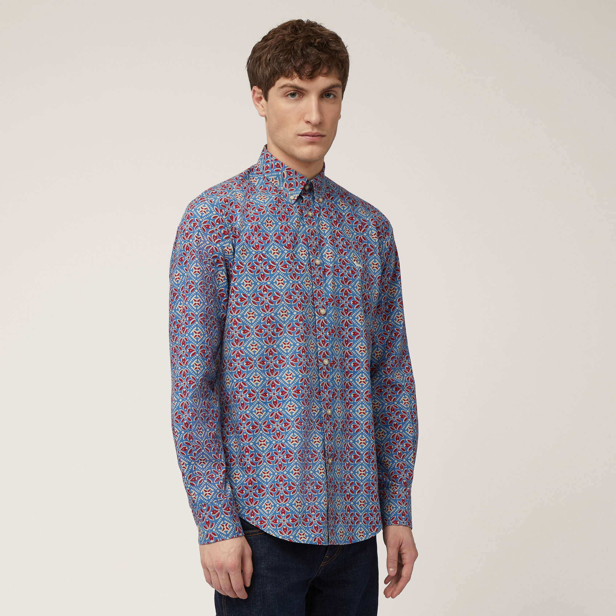 Multicolor Pattern Shirt