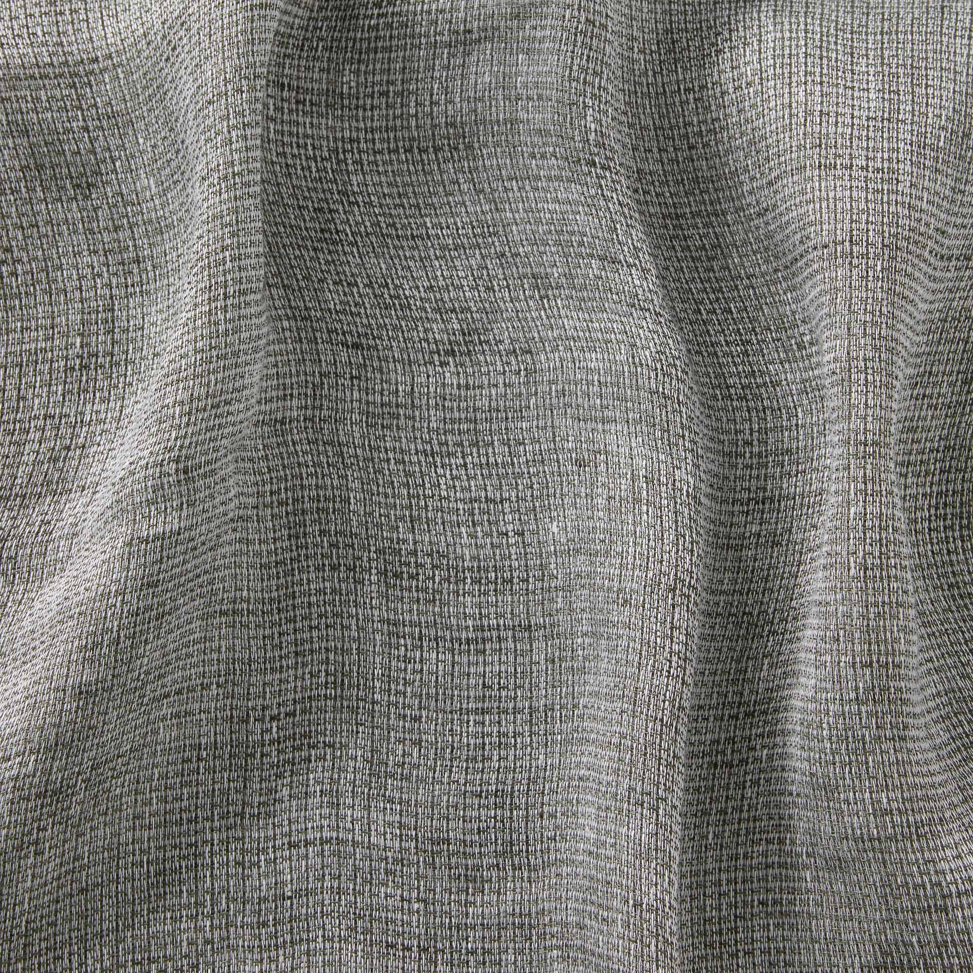 Solid-Color Linen Scarf, Military Green, large image number 1