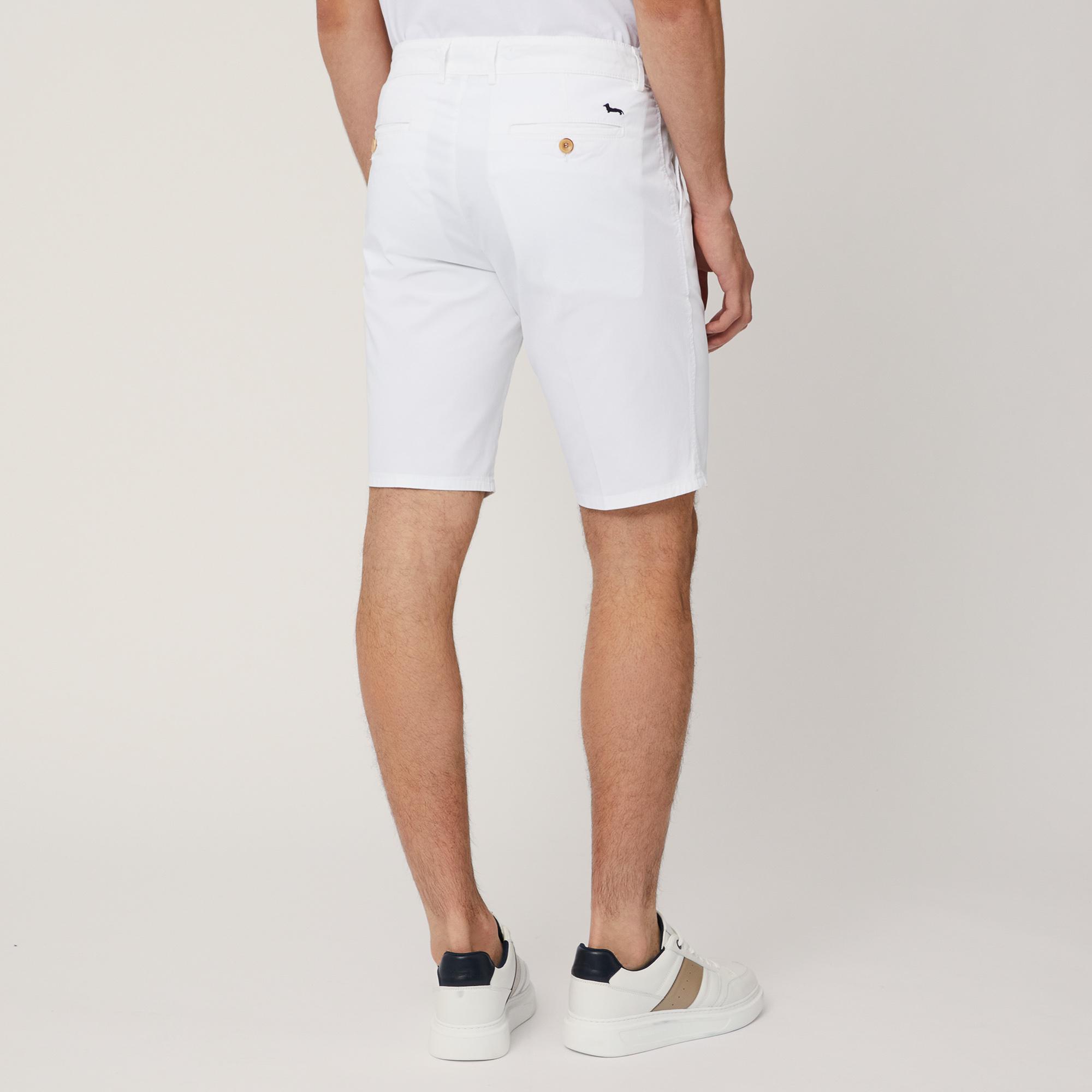 Regular Fit Bermuda Shorts, White, large image number 1