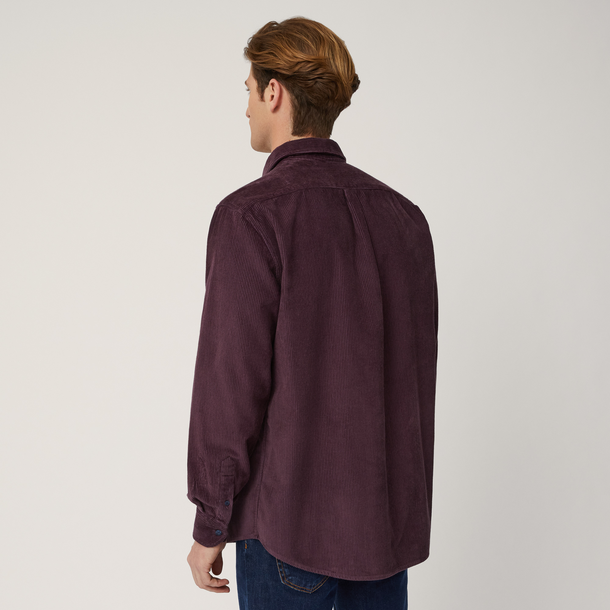 Velvet Shirt, Plum, large image number 1