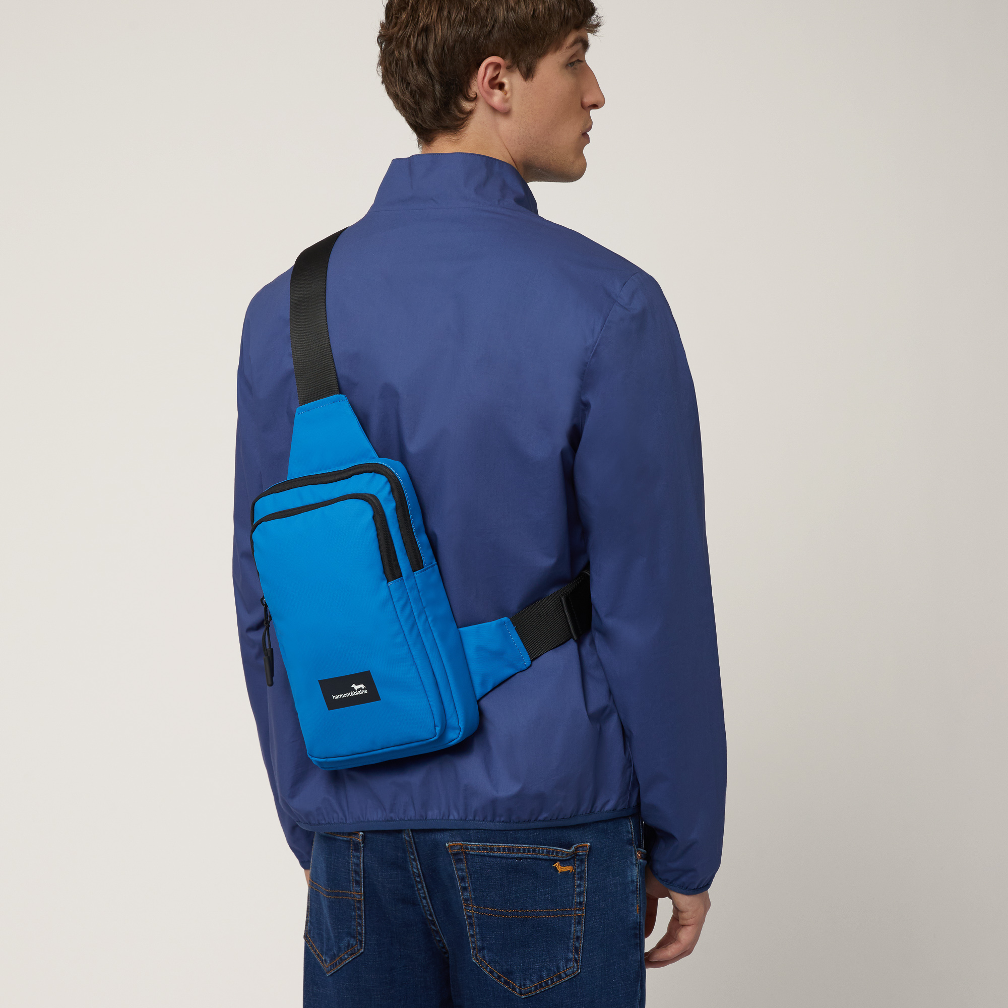 Jet-Set Chest Bag, Blue, large image number 3