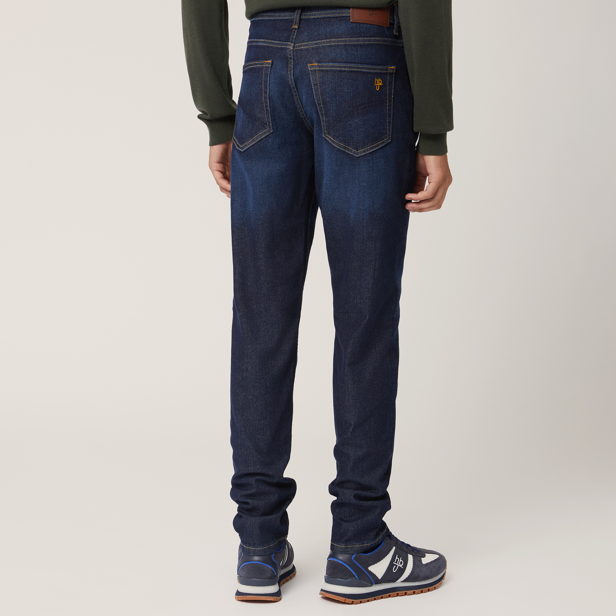 Pantaloni Narrow In Denim