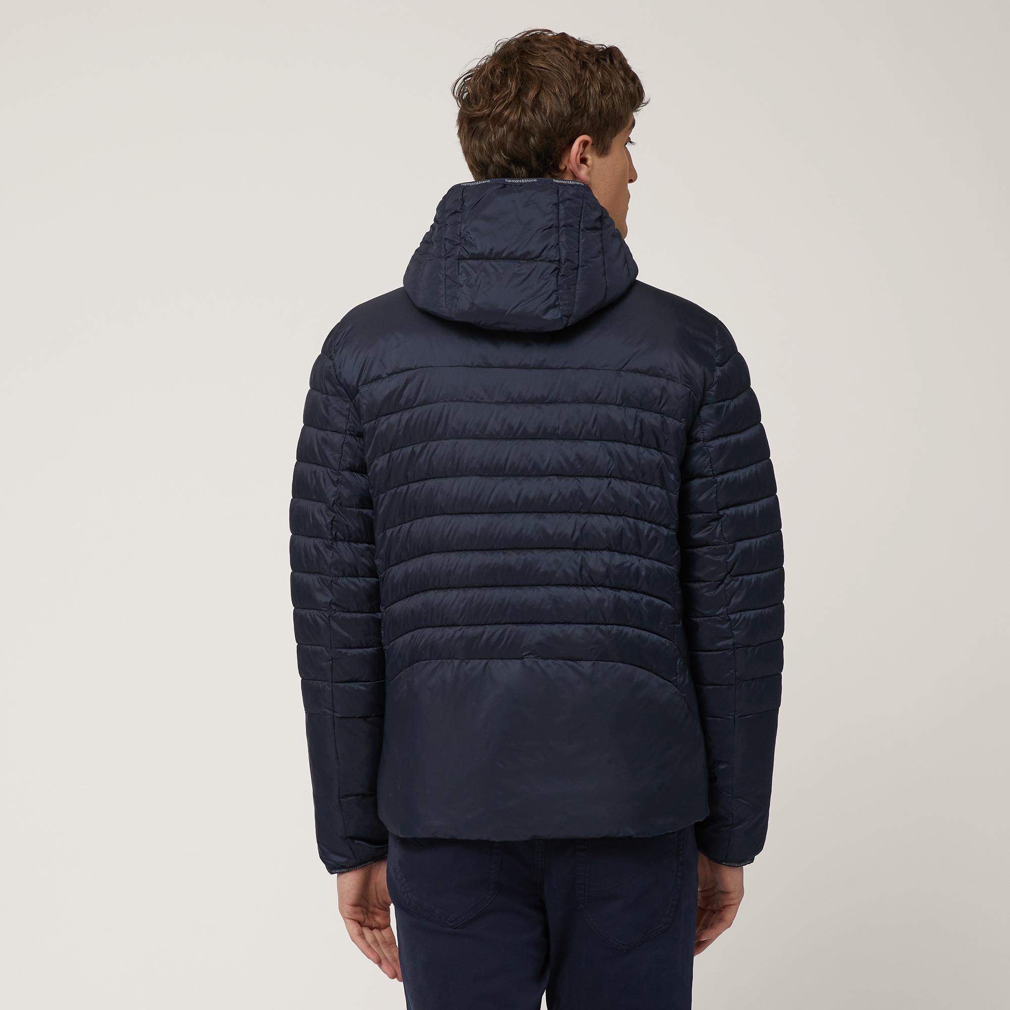 Jacket with Eco Padding, Navy Blue, large image number 1