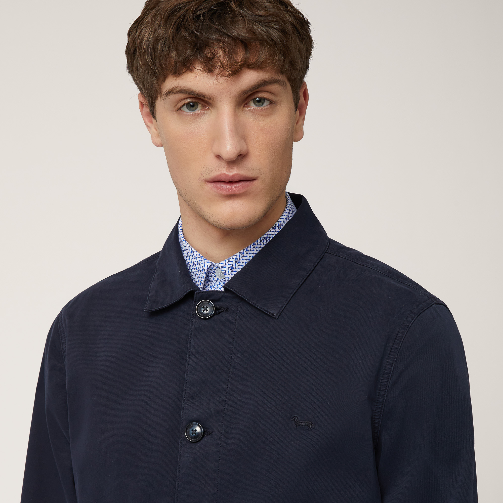 Cavalry Overshirt, Navy Blue, large image number 2