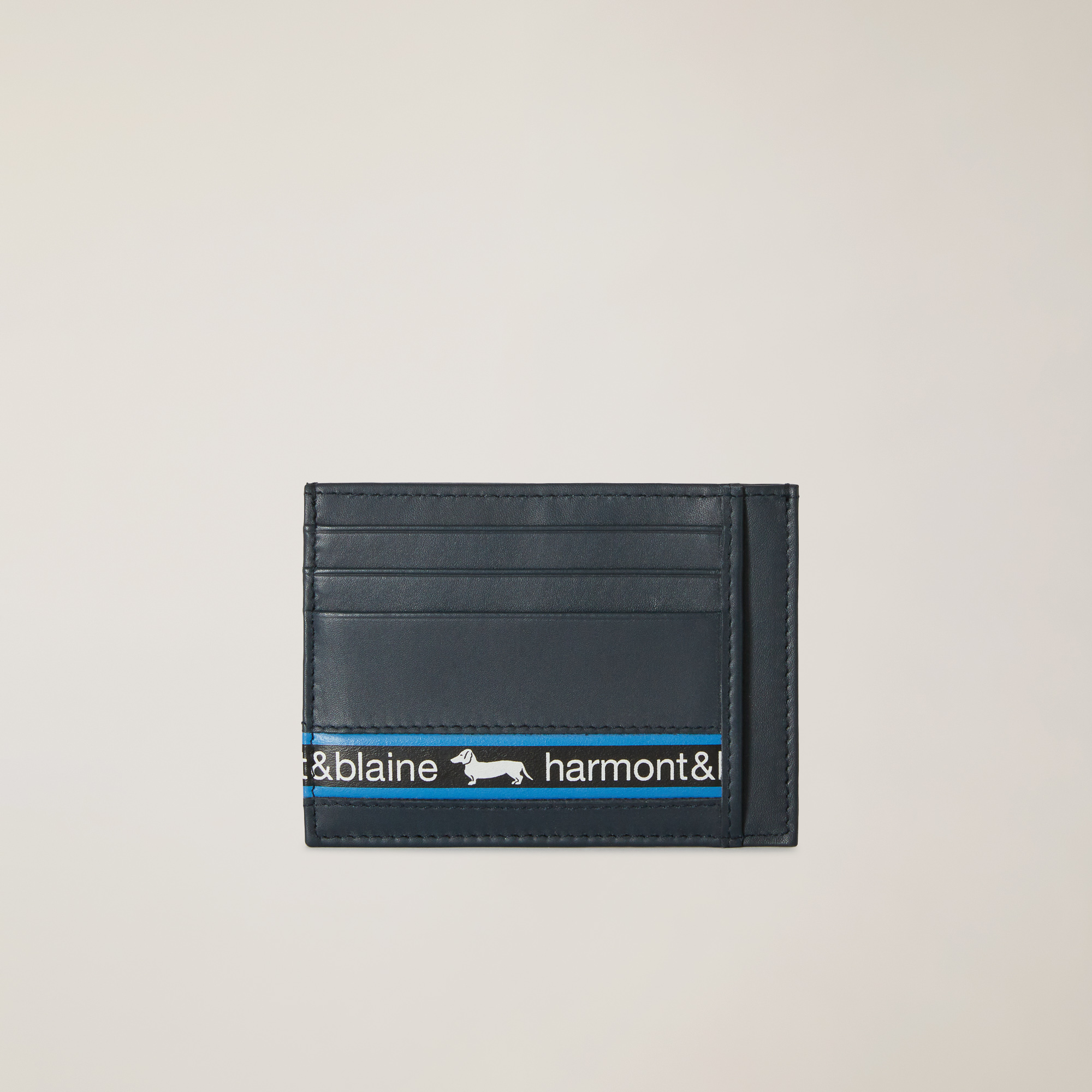 Branded Card Holder, Blue, large image number 0