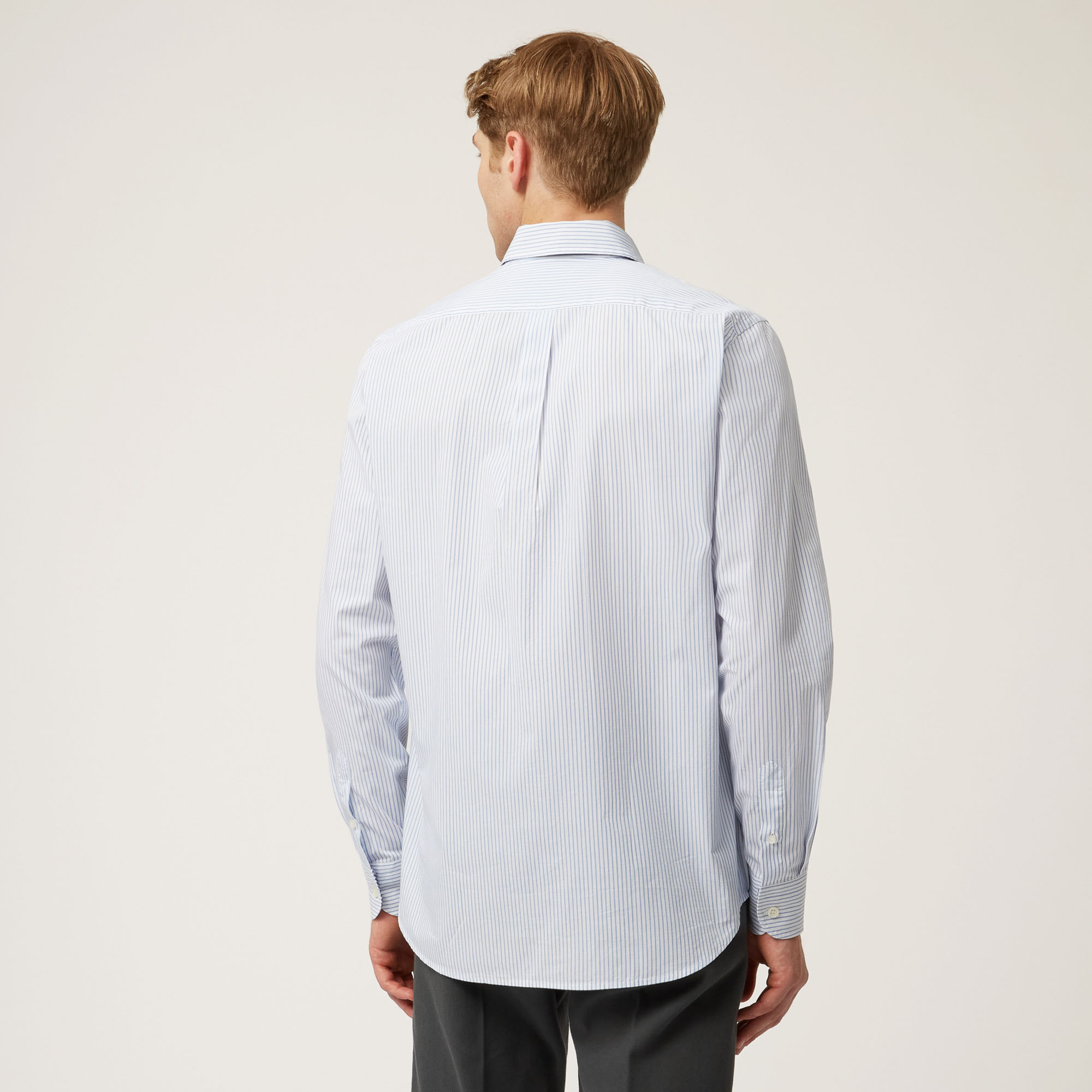 Pinstriped Organic Cotton Shirt