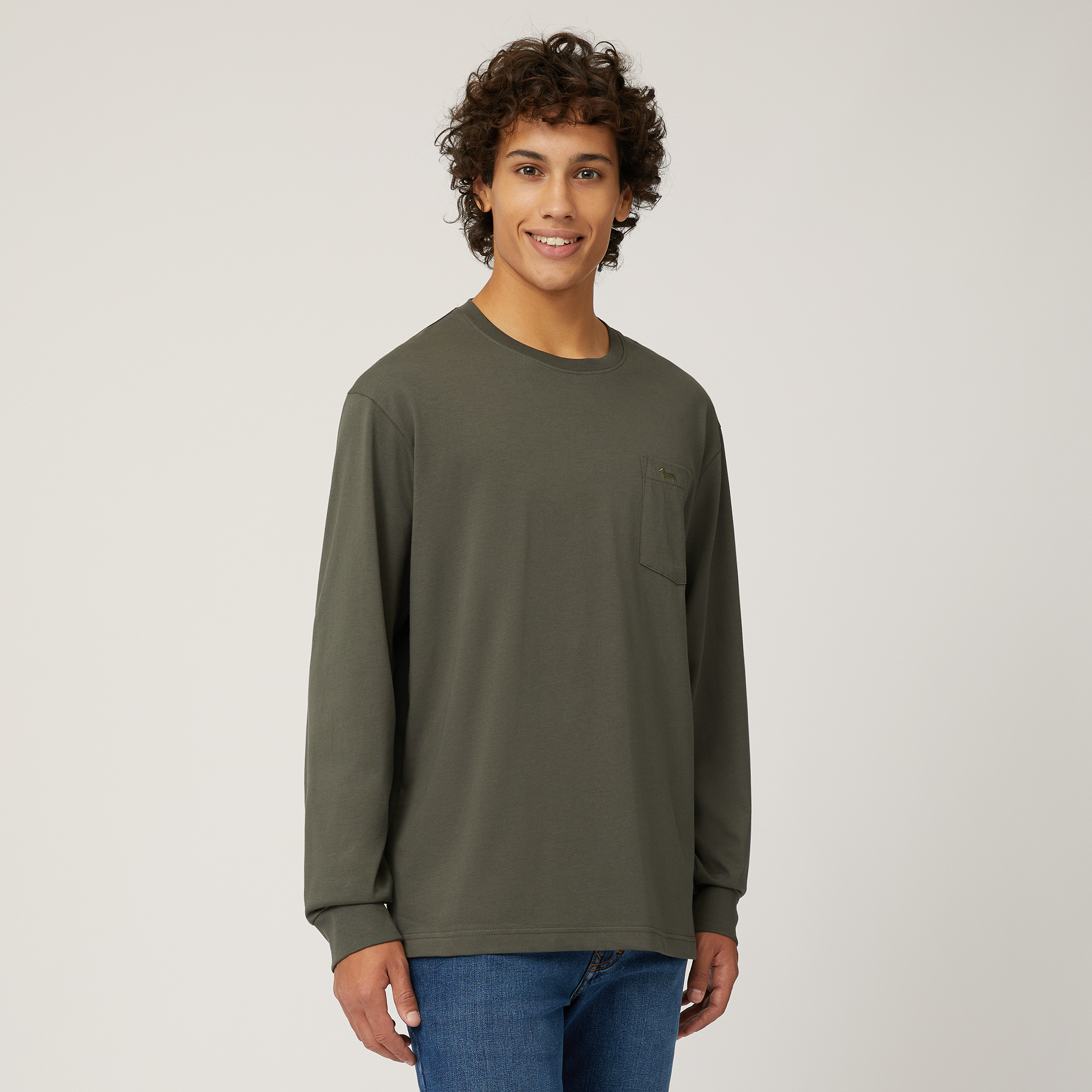 Jersey con bolsillo, Verde, large image number 0