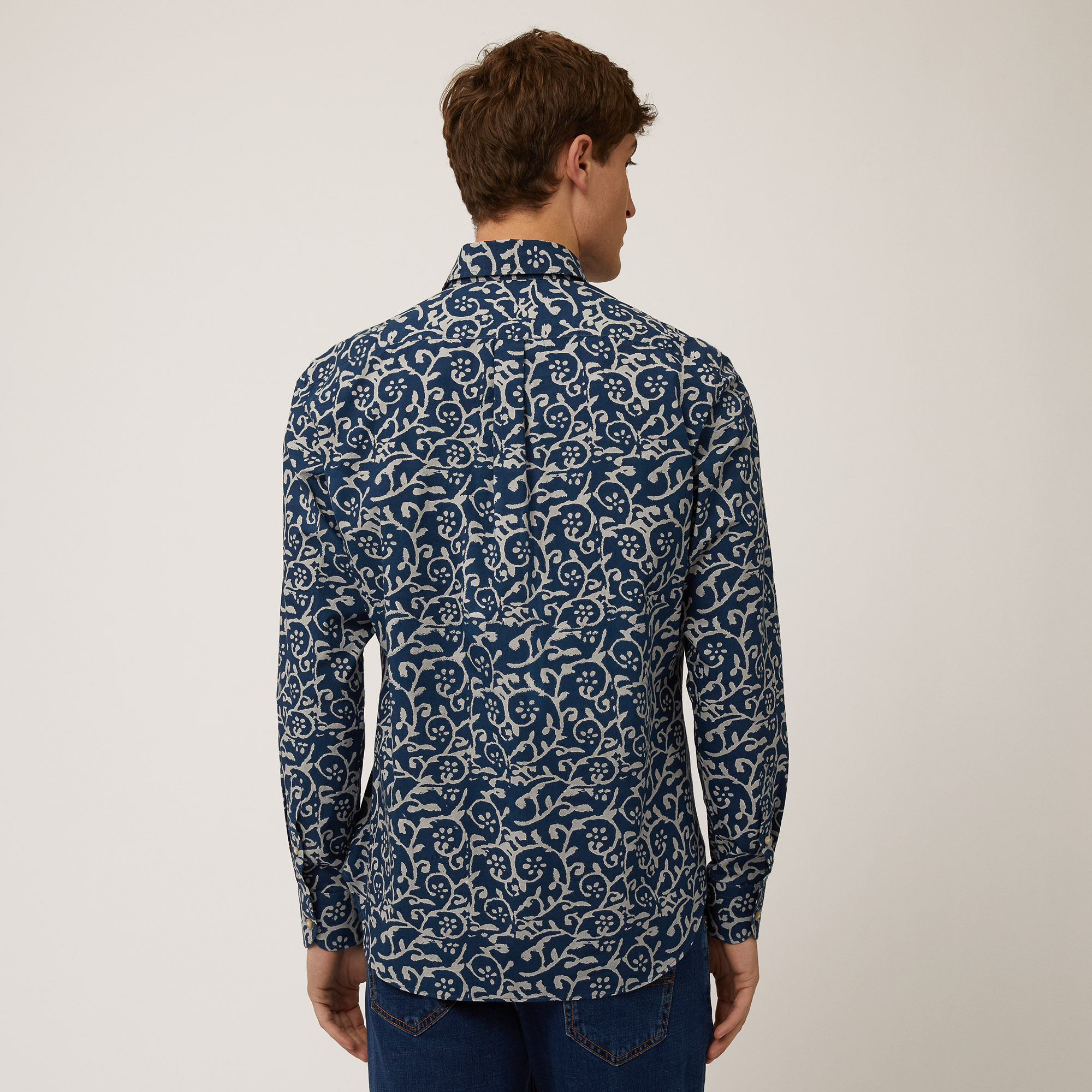 Shirt with All-Over Pattern