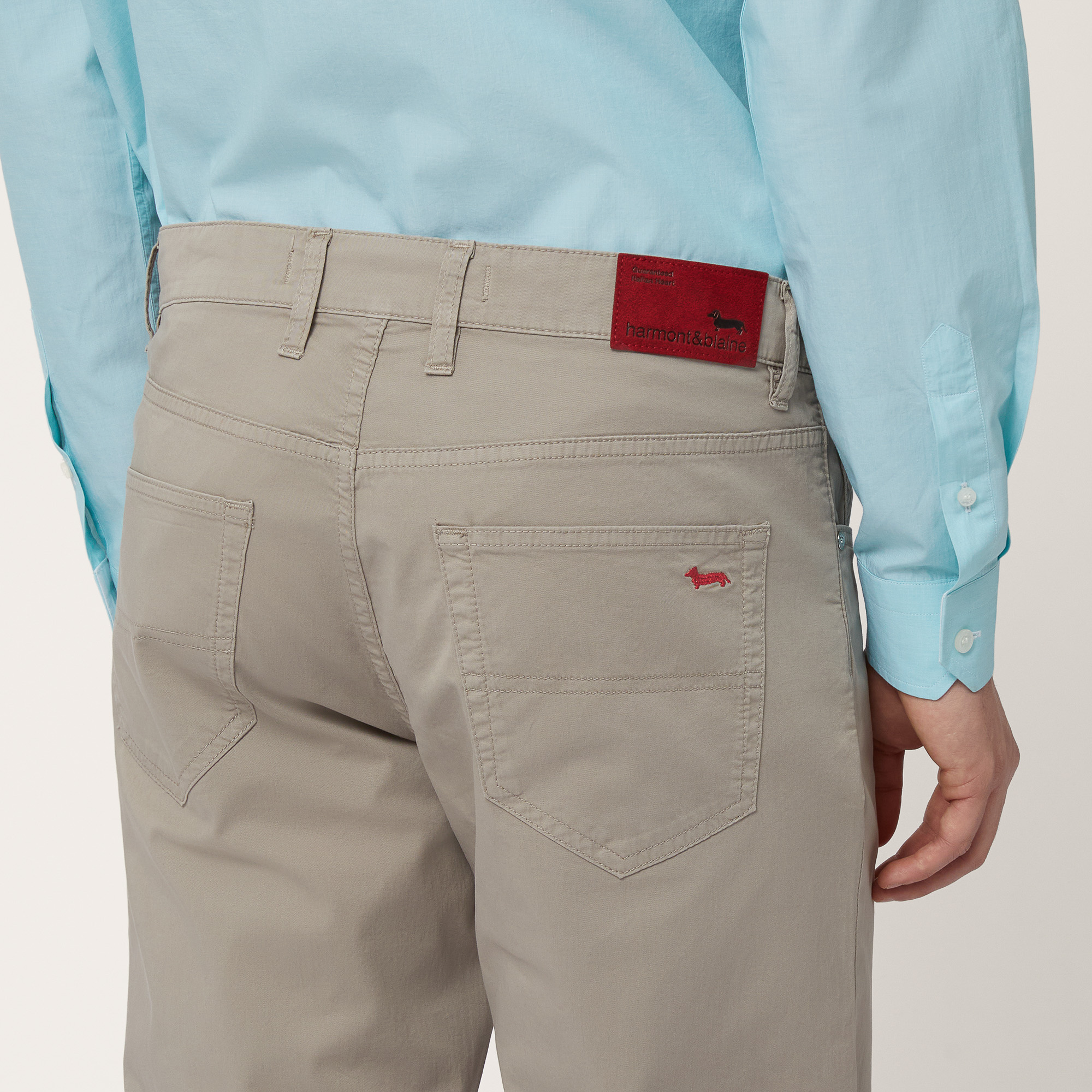 Five-Pocket Pants, Sand, large image number 2