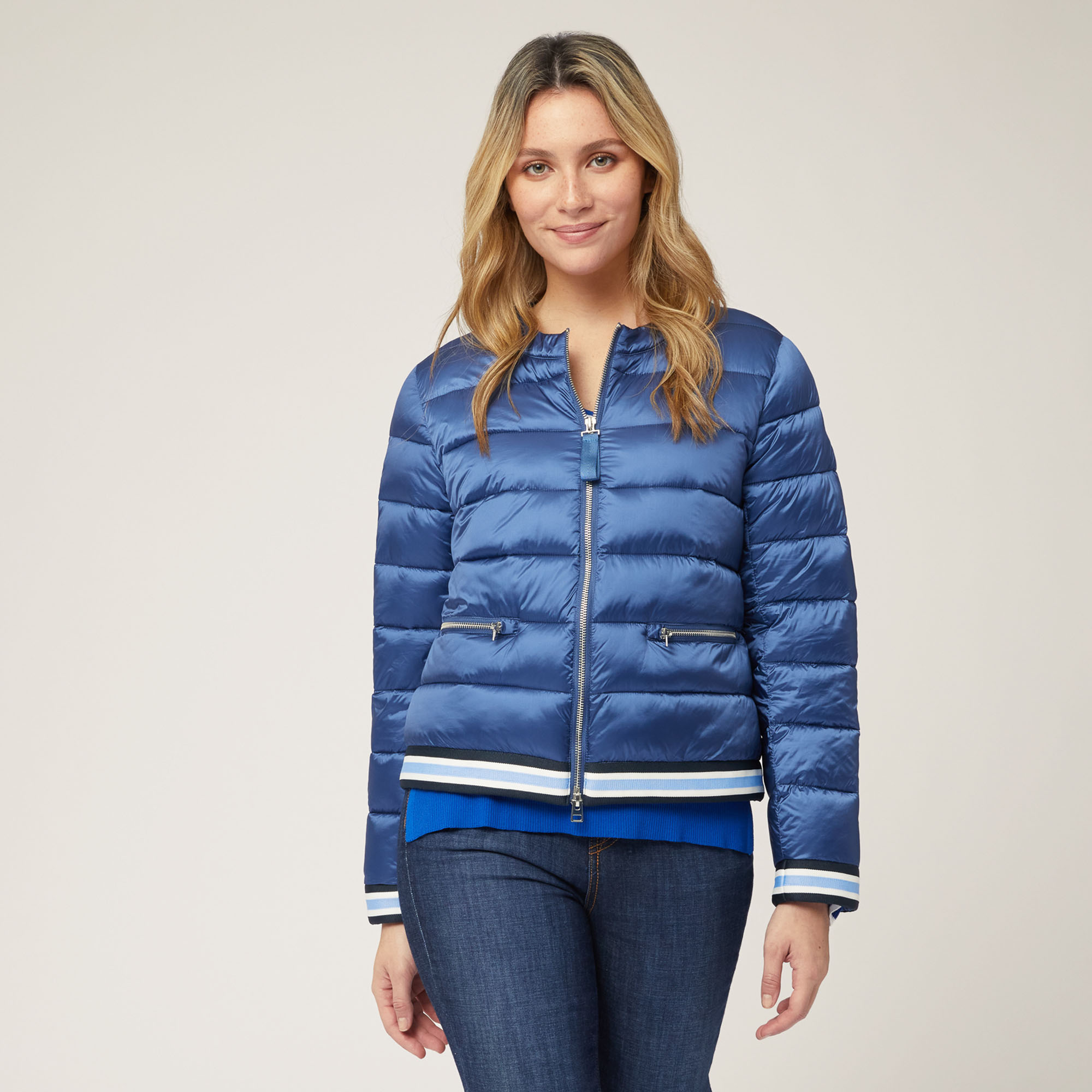 Blue clearance padded jackets