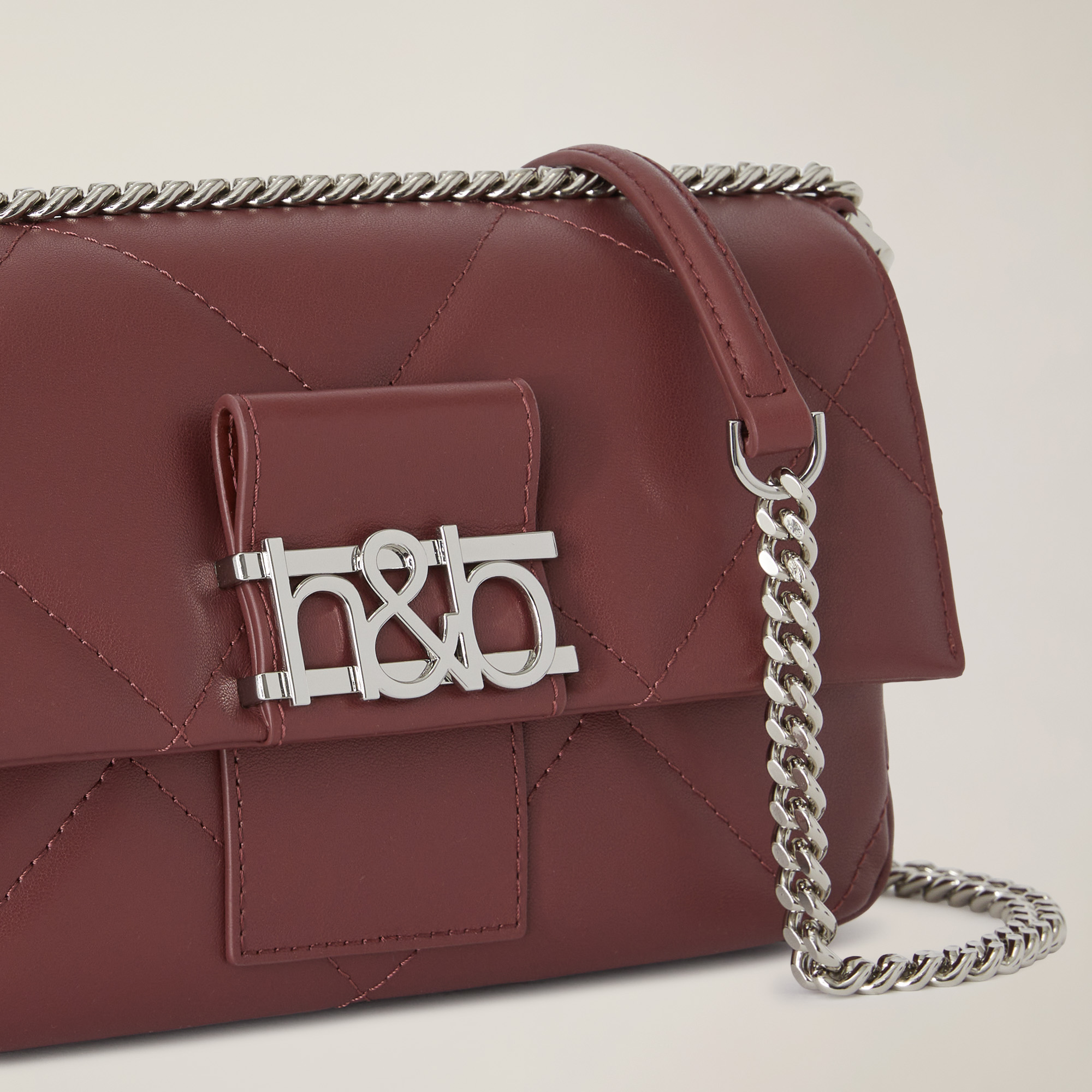 Chain Crossbody Bag, Red, large image number 2