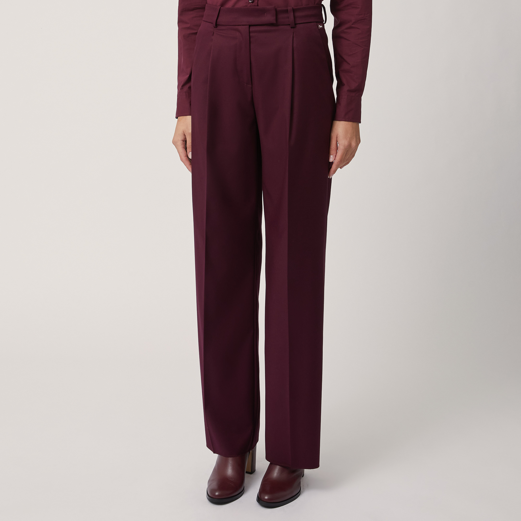 Pants with Pleats, , large image number 0