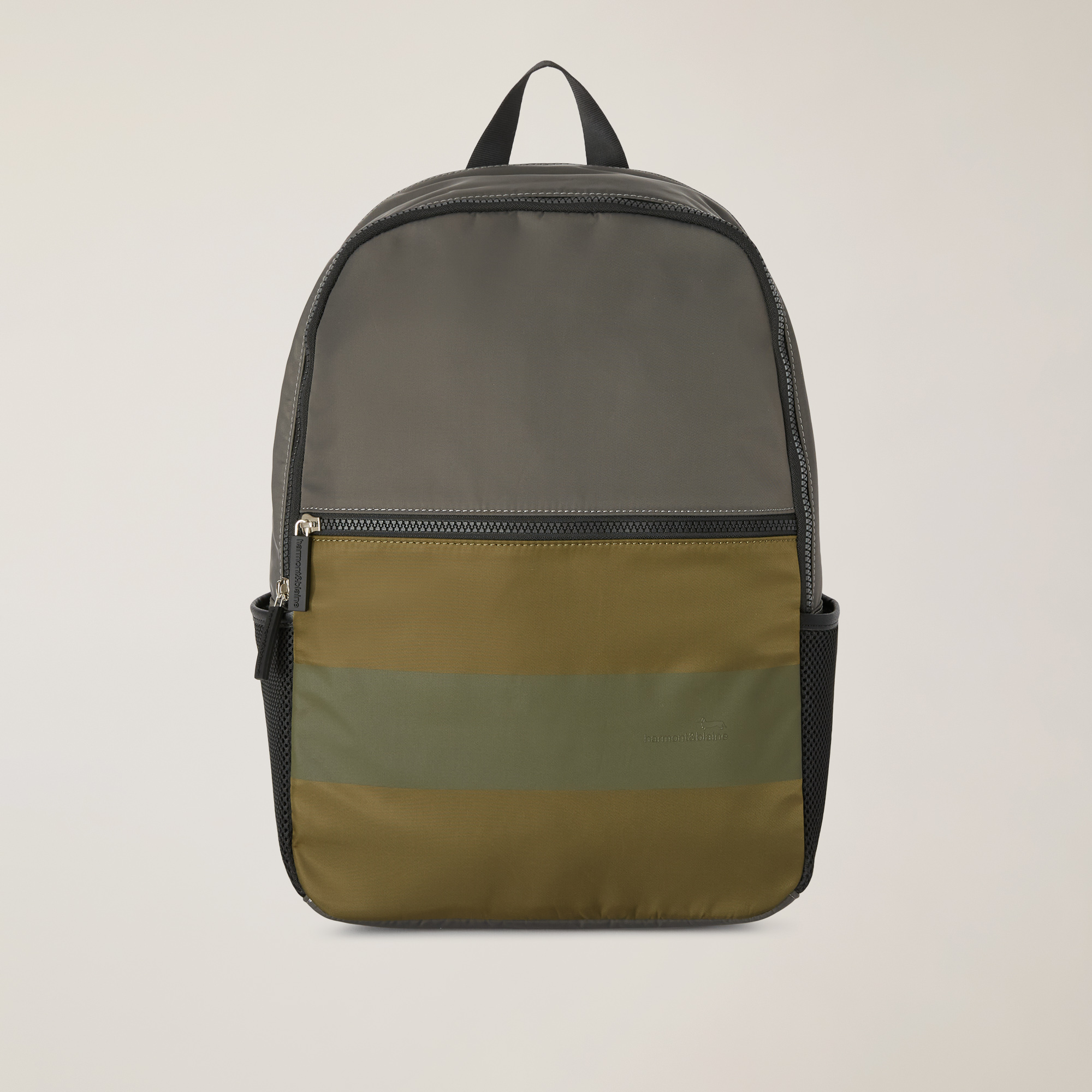 Multicolored Backpack in Grey Luxury Italian New In Harmont Blaine