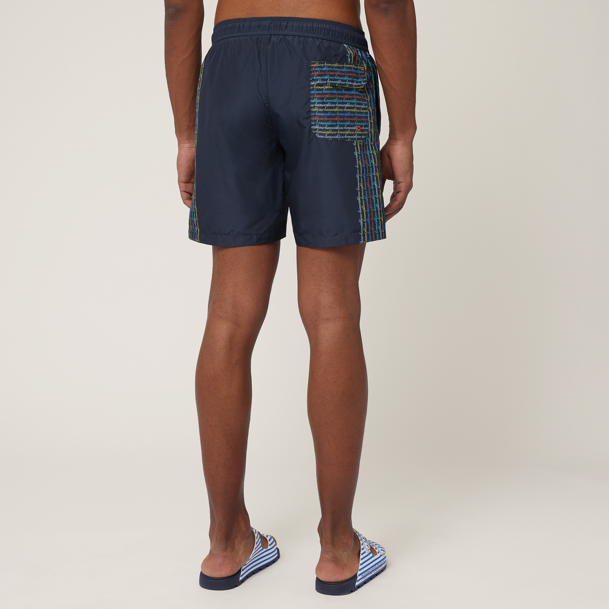 Swim Shorts with Lettering