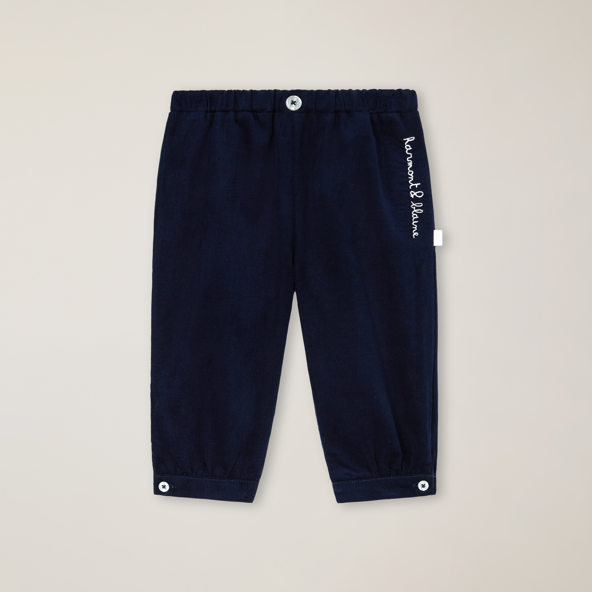 Cotton Interlock Set, Navy Blue, large image number 2