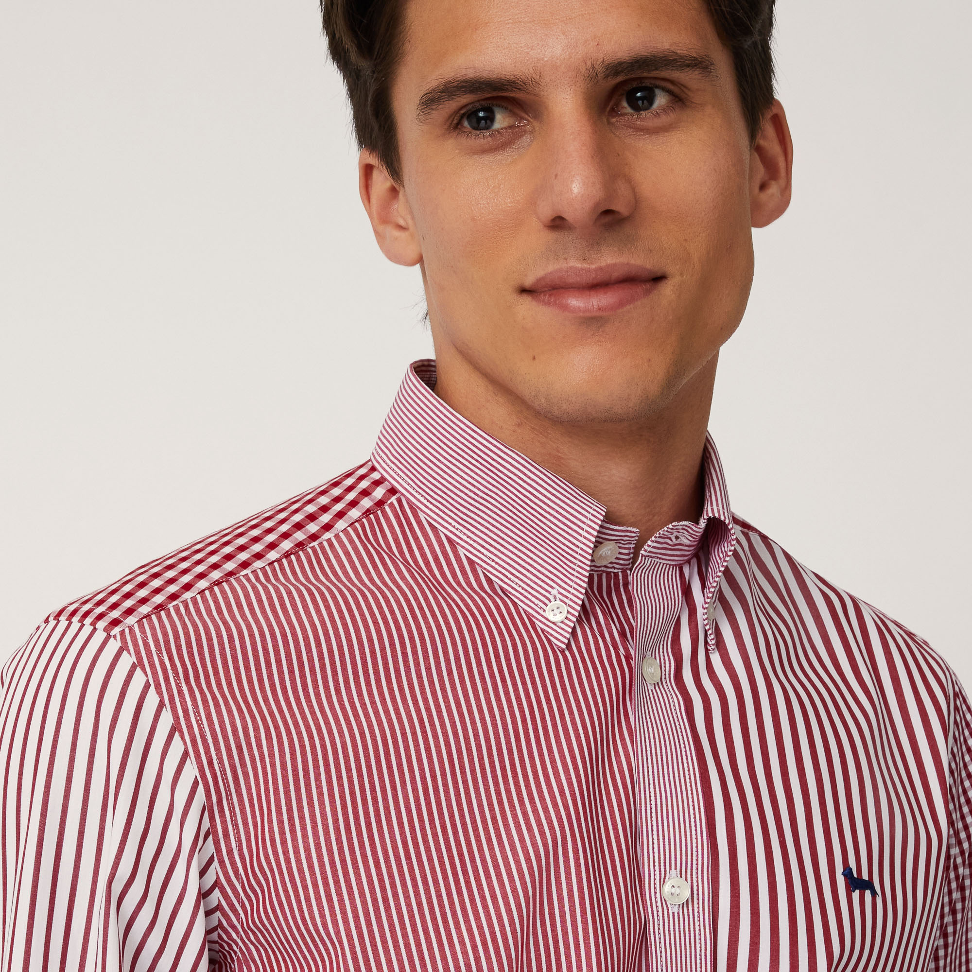 Camicia Piazzetta Regular Fit, Rosso, large image number 2