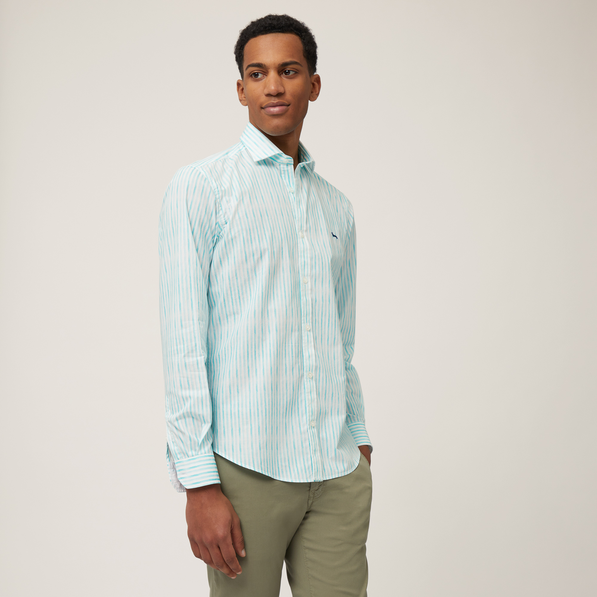 Gradient Stripe Shirt