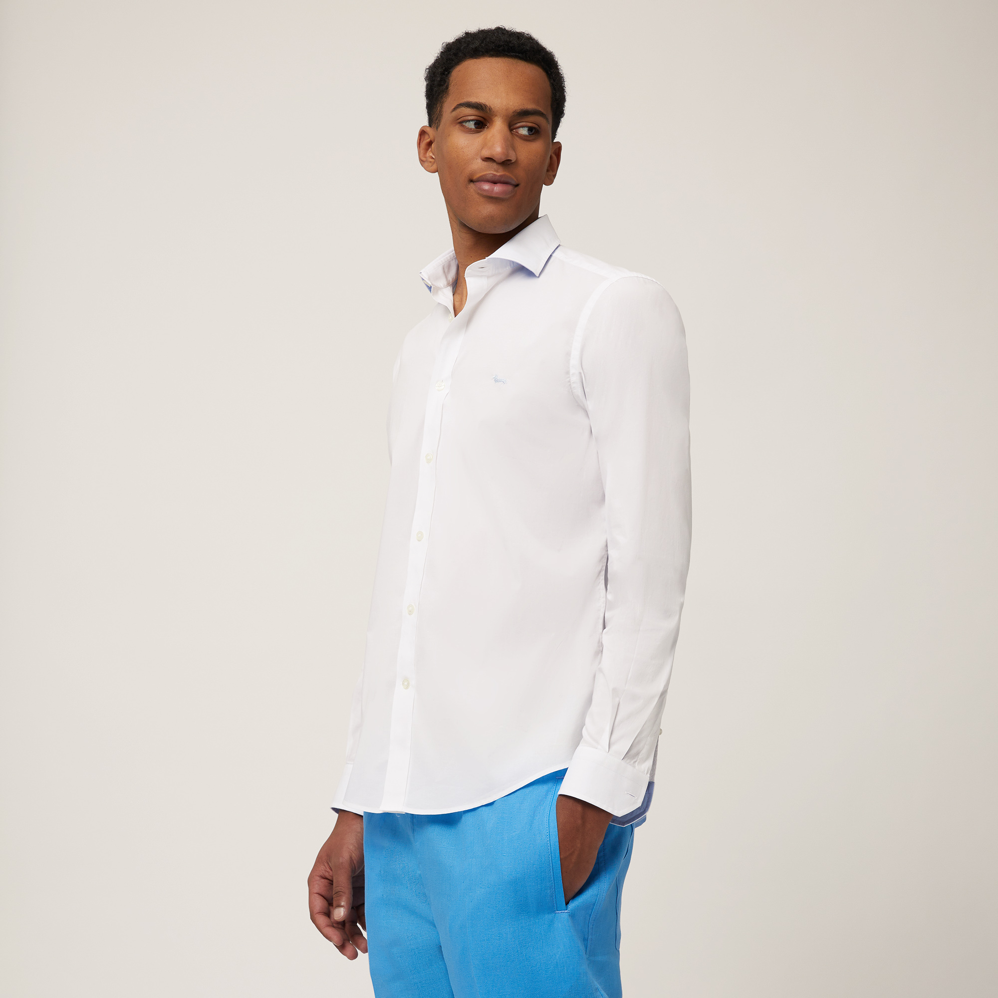 Stretch Cotton Shirt