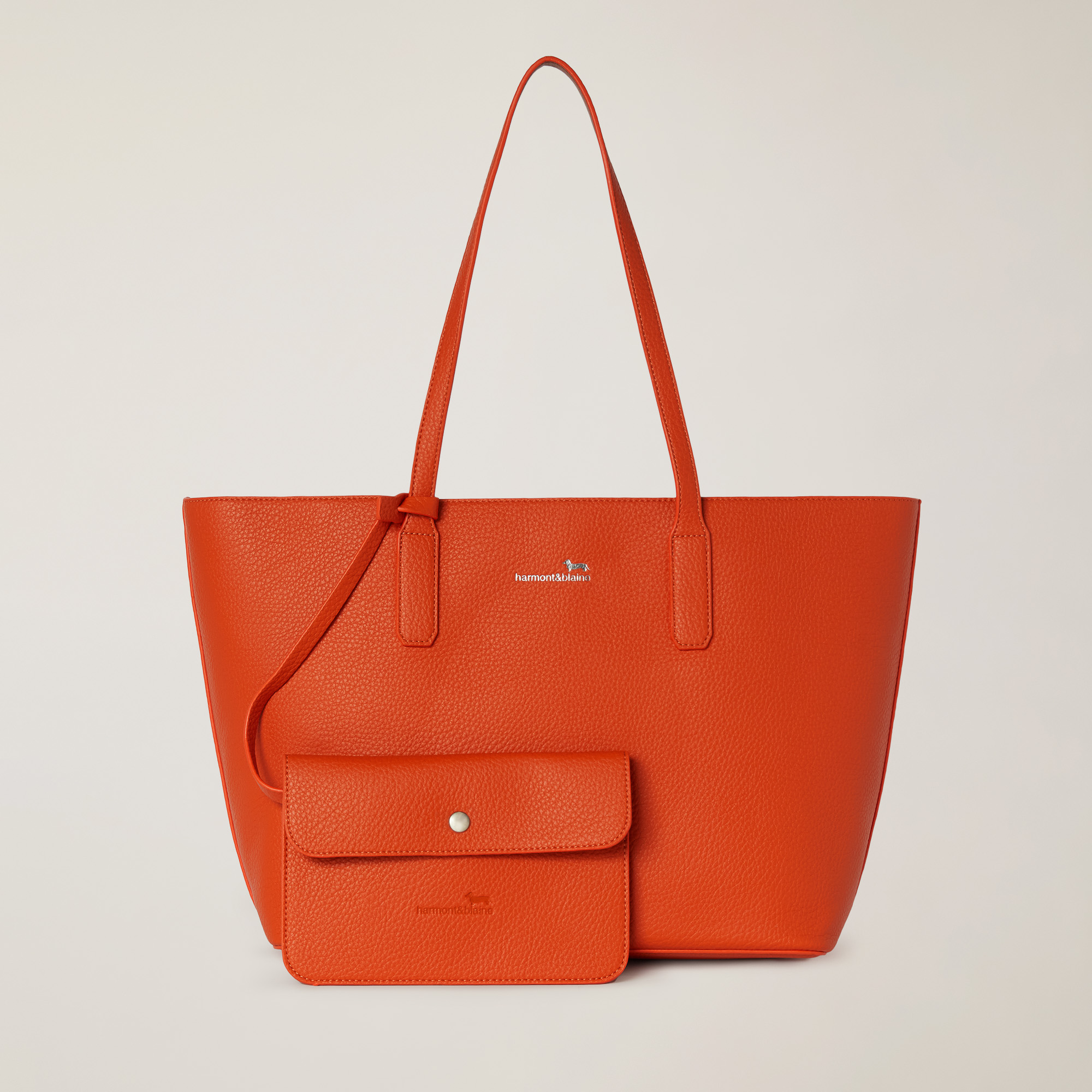 Capri Shopper Bag, Orange, large image number 0