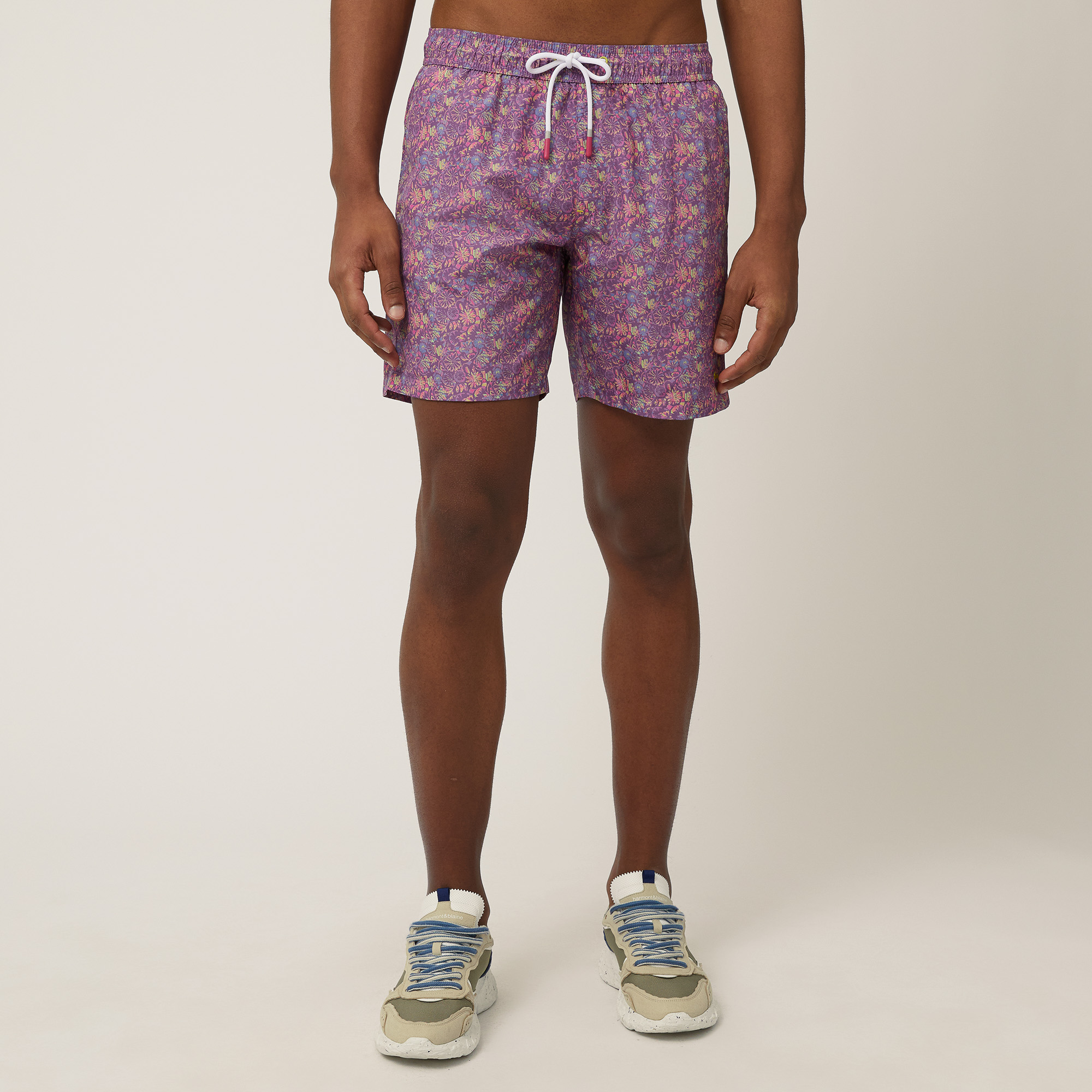 Floral Print Swim Shorts