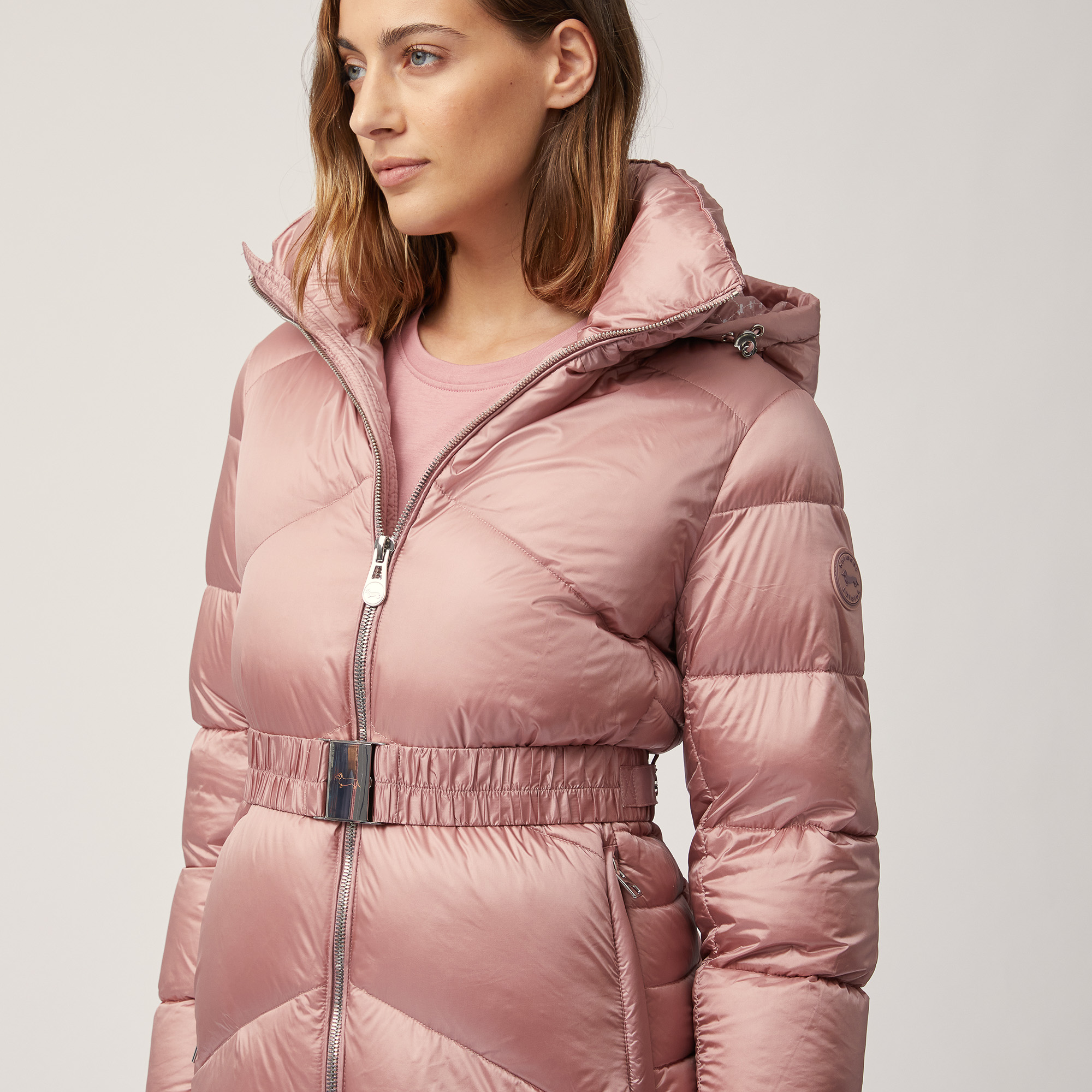 Belted Jacket, Pink, large image number 3