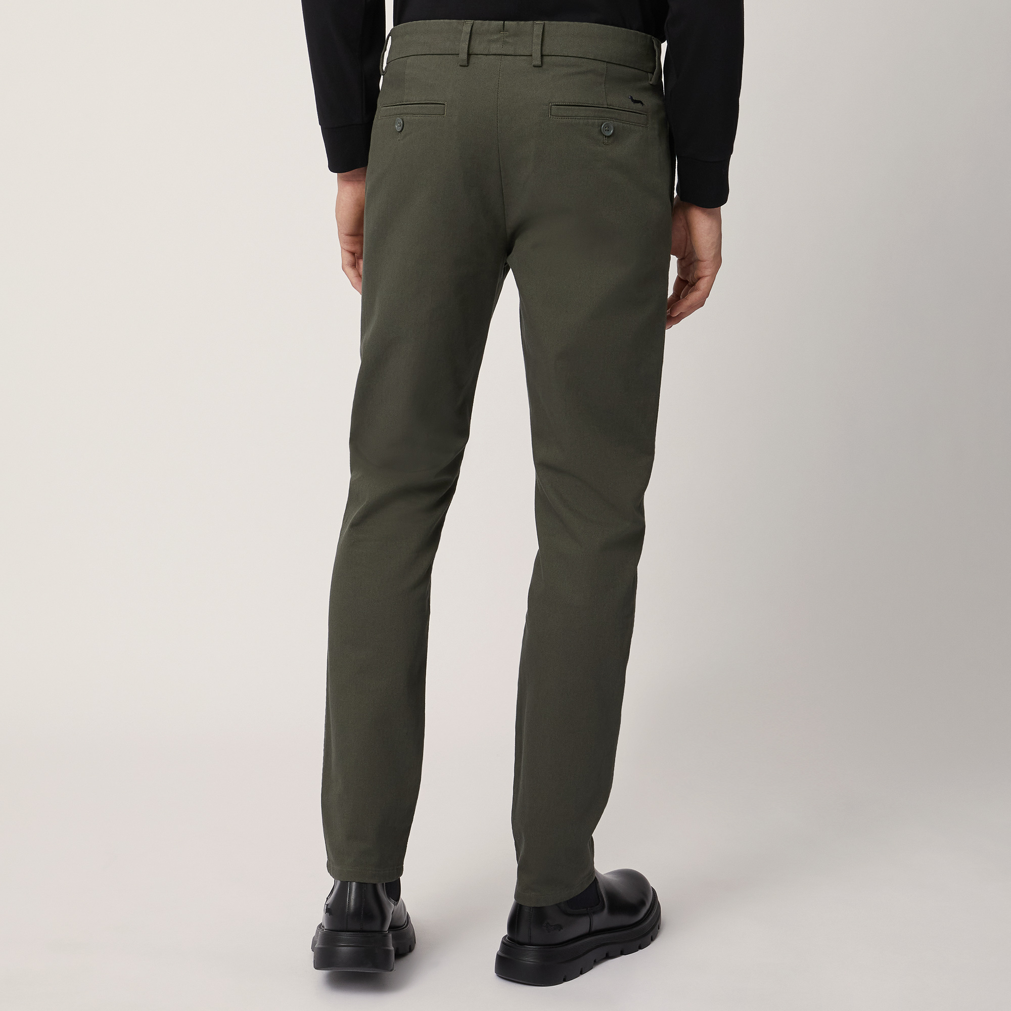 Pantaloni Chino Narrow, Verde, large image number 1